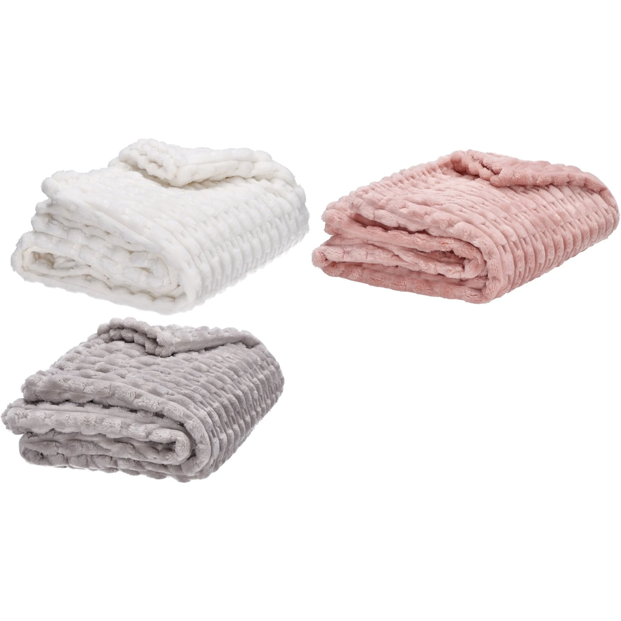 Ad Trend Coperta Plaid Morbido 150 x 200 Cm Tessuto Caldo 3 Colori Assortiti 1 Pz