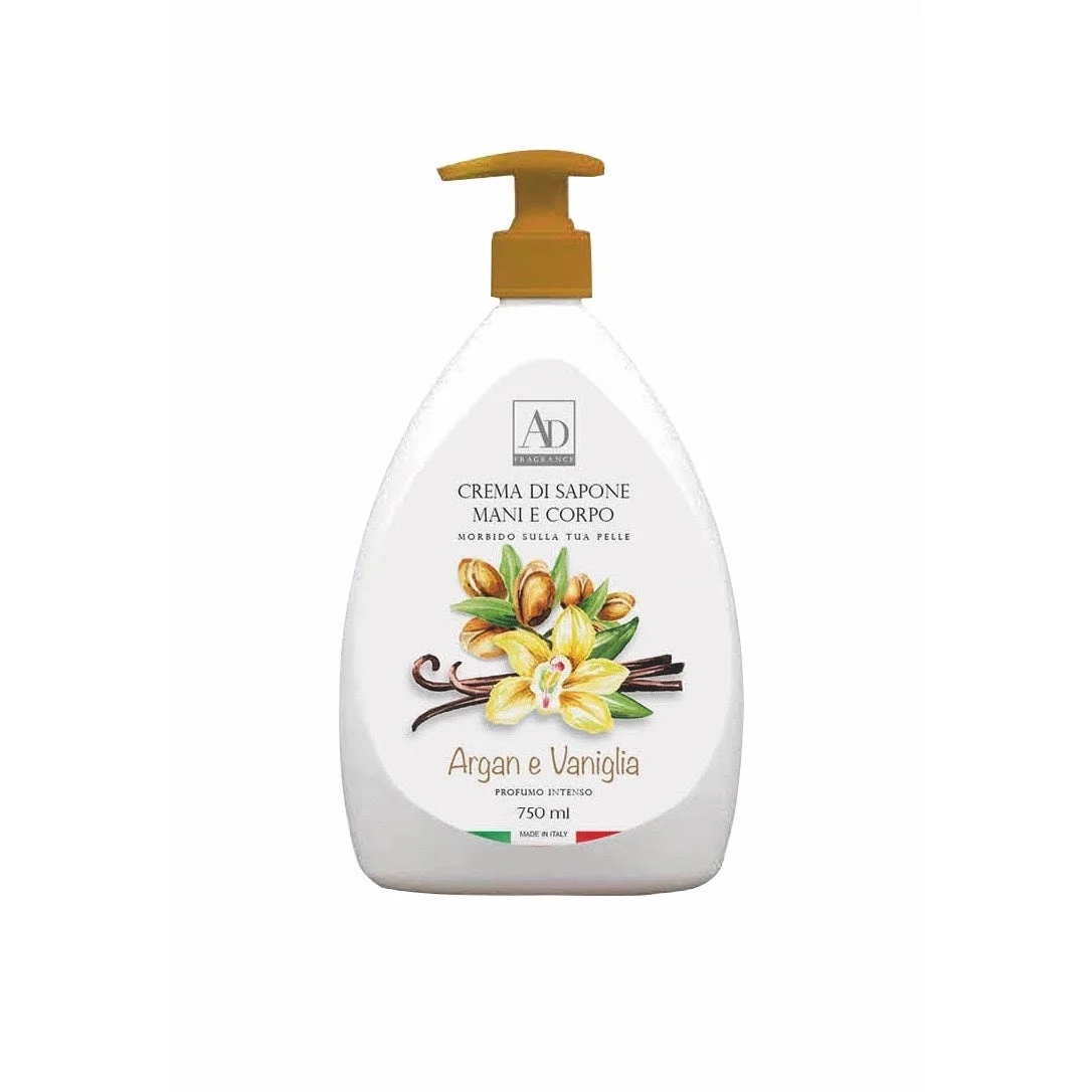 Ad Trend Crema di Sapone 750 Ml Argan Vaniglia