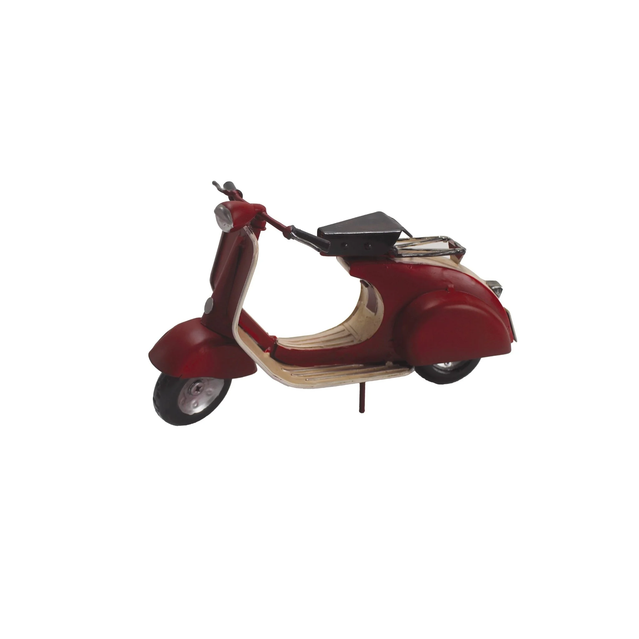 Ad Trend Decorazione Scooter Vintage in Ferro 25 x 10 x 15 Cm Soprammobile Retrò