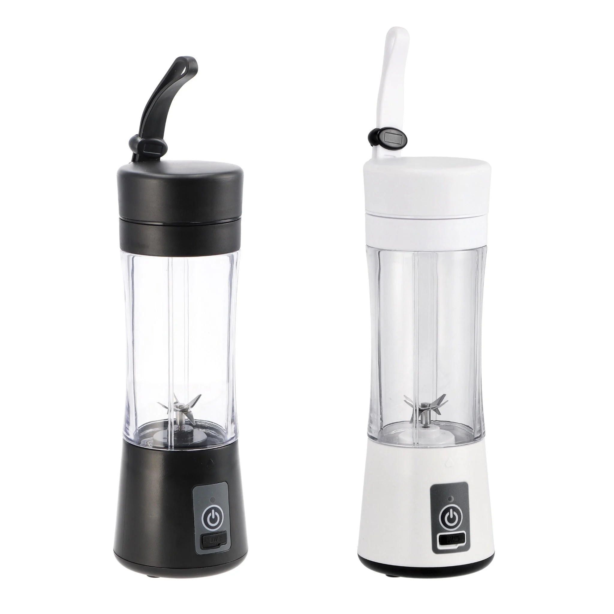 Ad Trend Frullatore Portatile Ricaricabile 380 ml D 8 Cm H 24 Cm – Mini Blender USB per Smoothie e Frullati Assortito 1 Pz