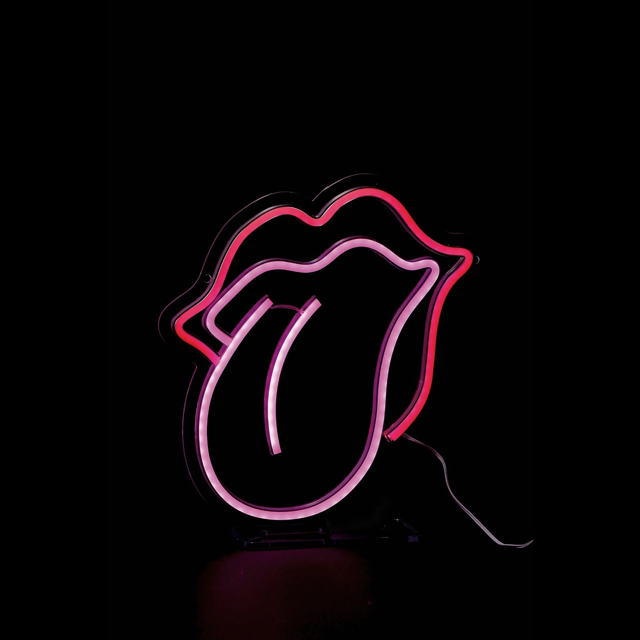 Ad Trend Insegna Neon LED "M. Bocca" 28 x 30 Cm Decorazione Luminosa da Parete