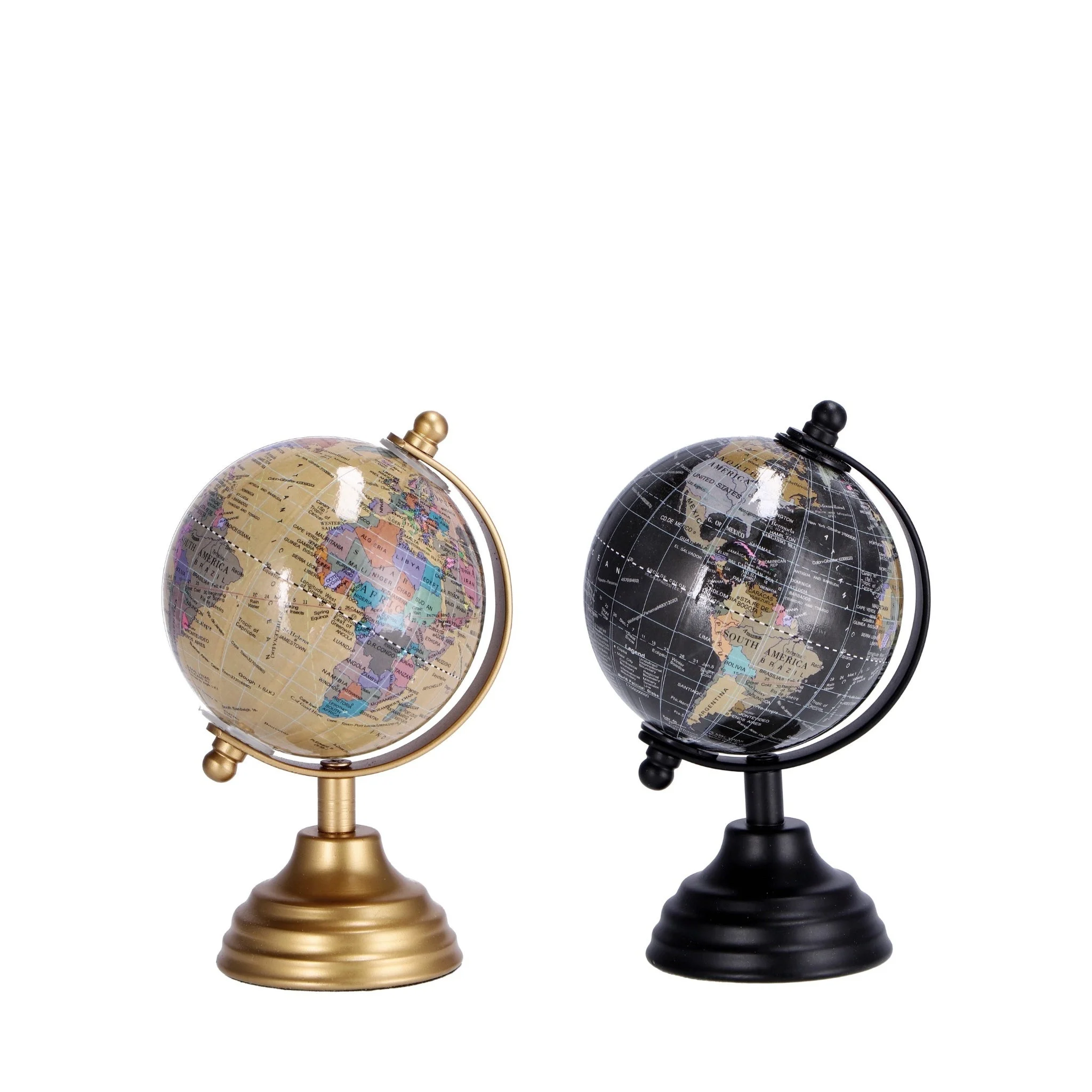 Ad Trend Mappamondo Decorativo Ass. D 8,5 Cm H 14,5 Cm – Globo da Arredo Vintage da Tavolo 1 Pz