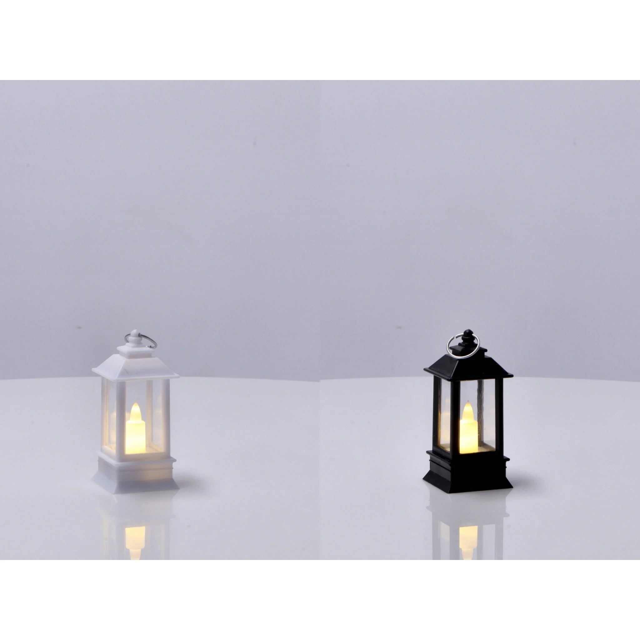 Ad Trend Mini Lanterna LED Bianca E24 4 x 4 Cm H 9 Cm – Lanternina Decorativa Luminosa 1 Pz