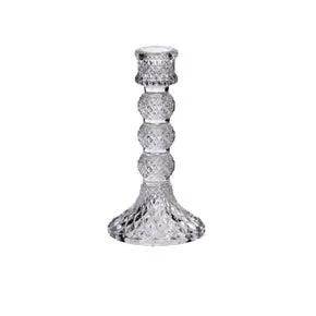Ad Trend Portacandela in Vetro Aidan D 8 Cm H 15 Cm – Ideale Bomboniera ed Eventi