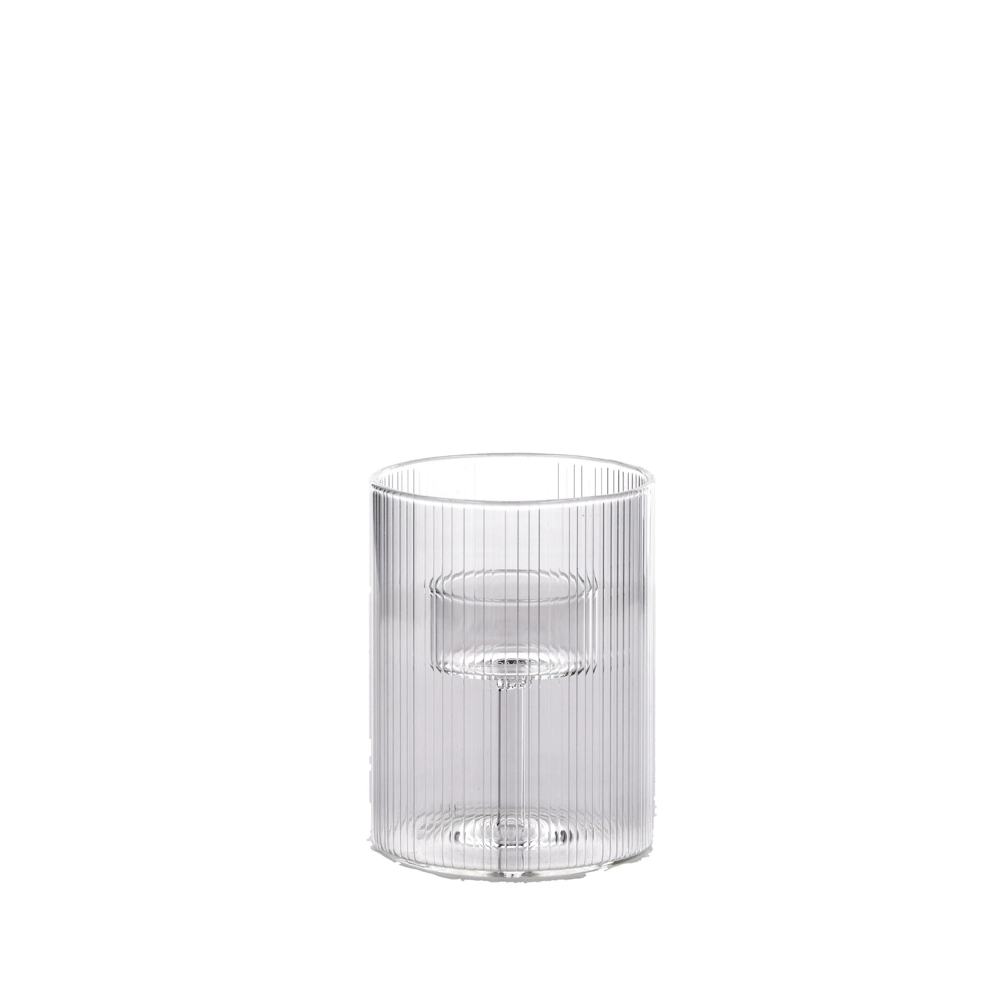 Ad Trend Portacandela Tealight D 8 Cm H 11 Cm Vetro Borosilicato
