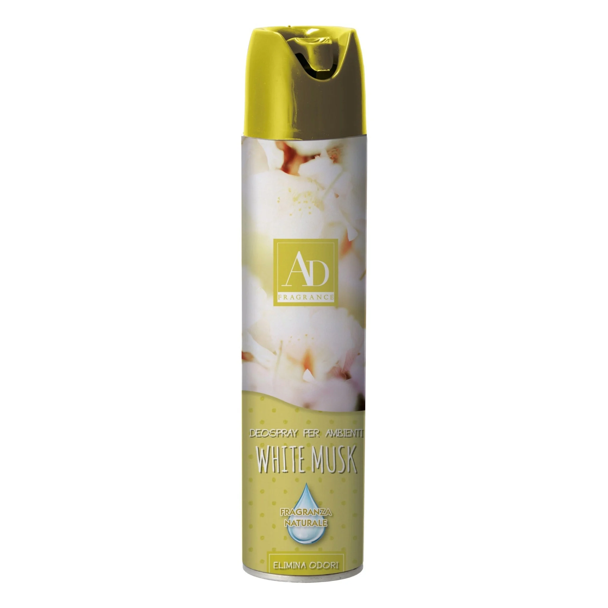 Ad Trend Profumatore Spray per Ambienti White Musk 300 ml – Fragranza Casa Fresca e Avvolgente