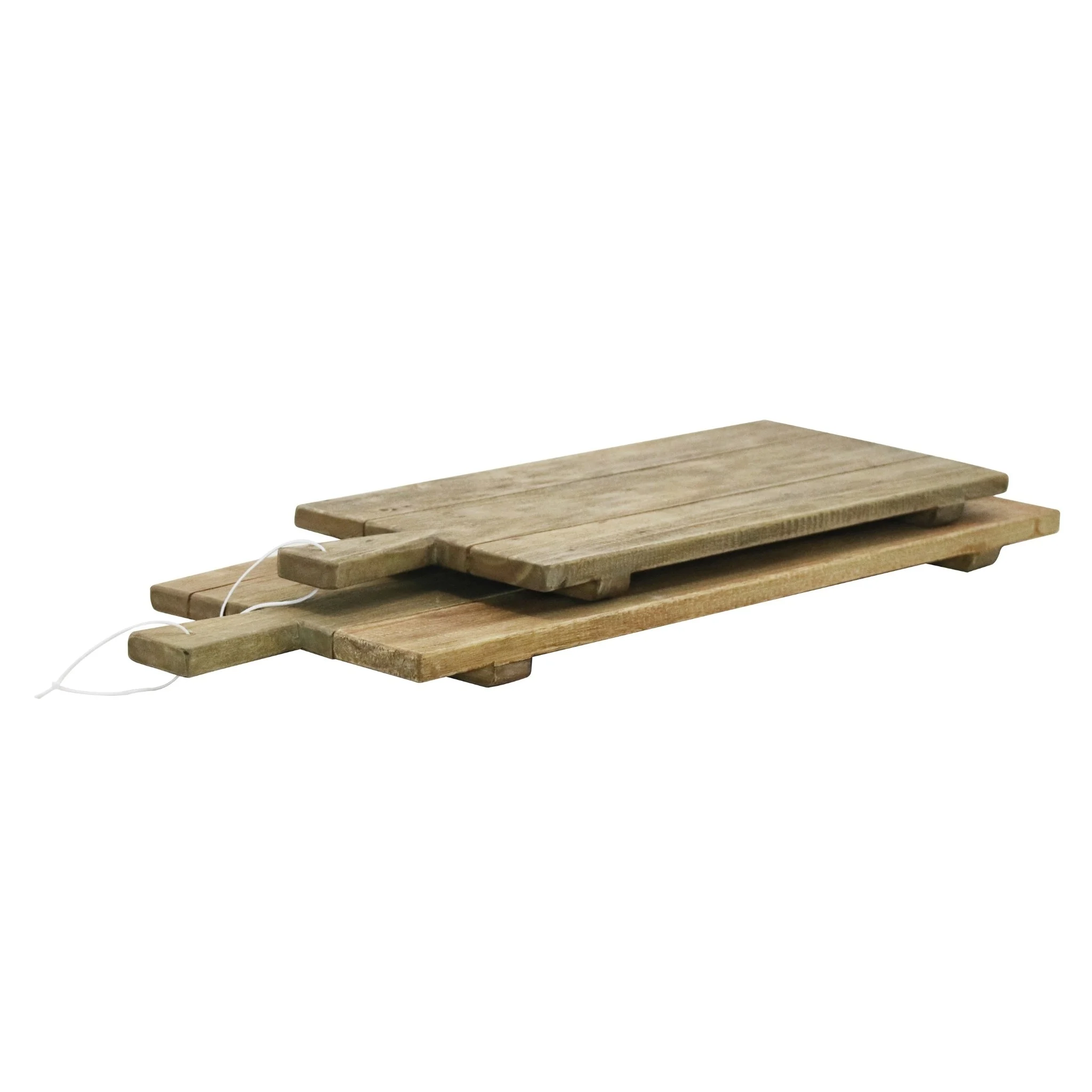 Ad Trend Set 2 Taglieri in Legno 70 x 28 CM 90 x 30 Cm