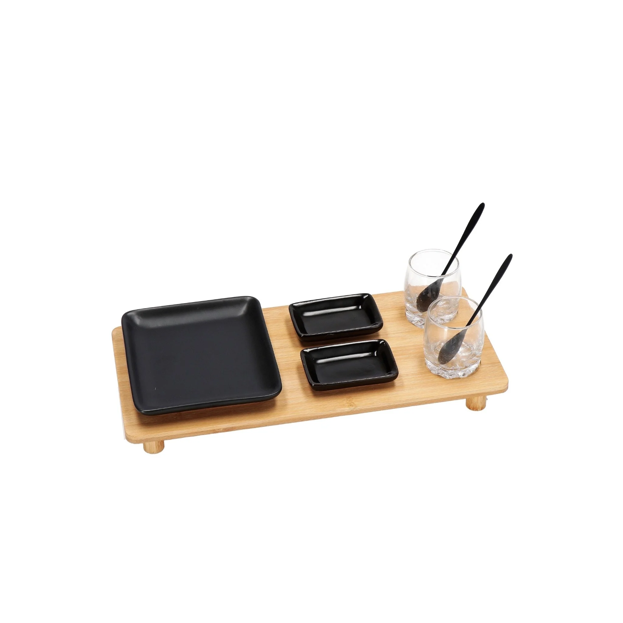 immagine-1-regalo-italiano-regalo-italiano-set-7-pz-finger-food-e-vassoio-bambu-34-x-16-cm-nero-ean-8021785716230.webp Ad Trend Set 7 Pz Finger Food e Vassoio Bambu 34 x 16 Cm Nero