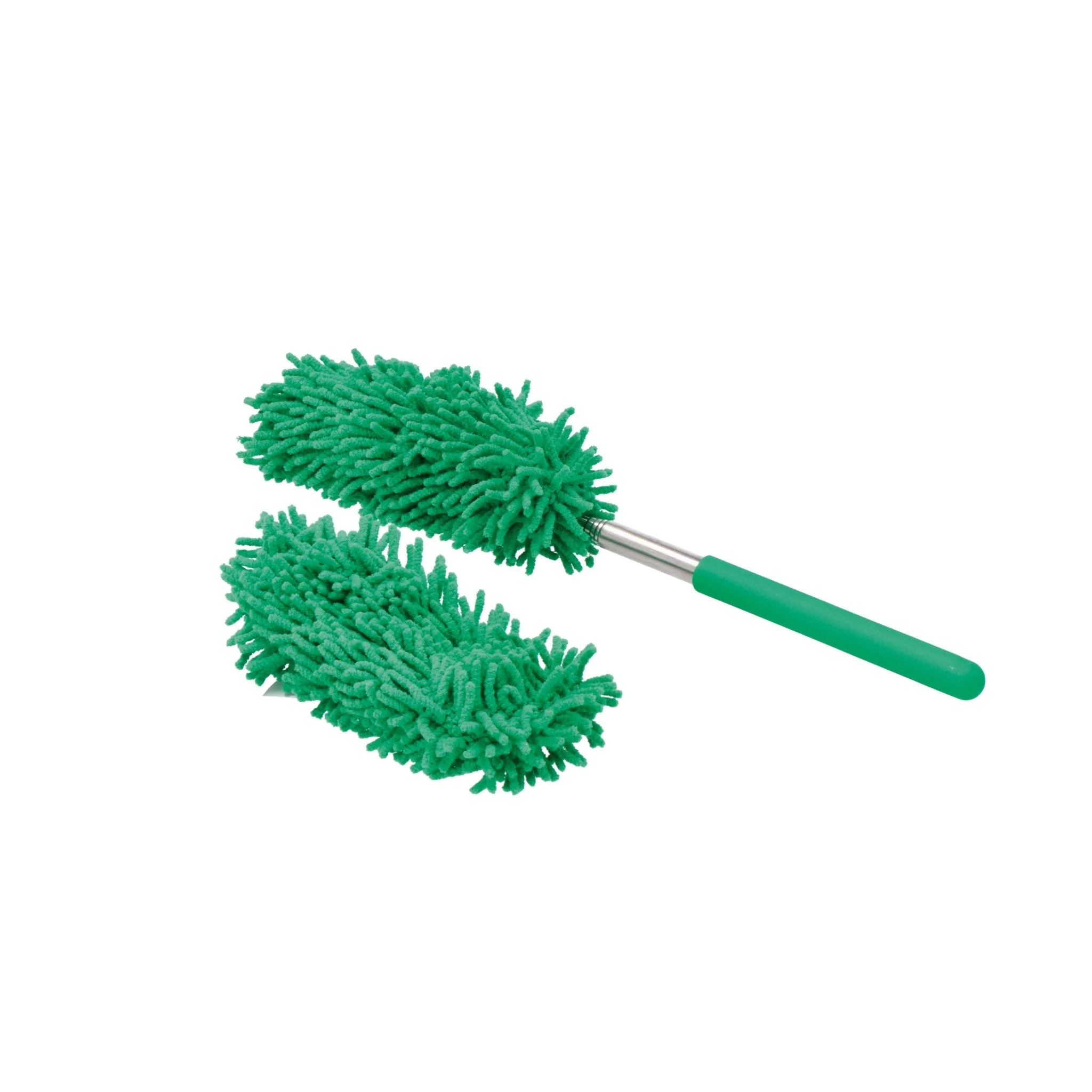 Ad Trend Spolverino in Ciniglia con Ricambio e Manico Telescopico 28-76 cm – Panno Antipolvere Allungabile Pulizia Casa