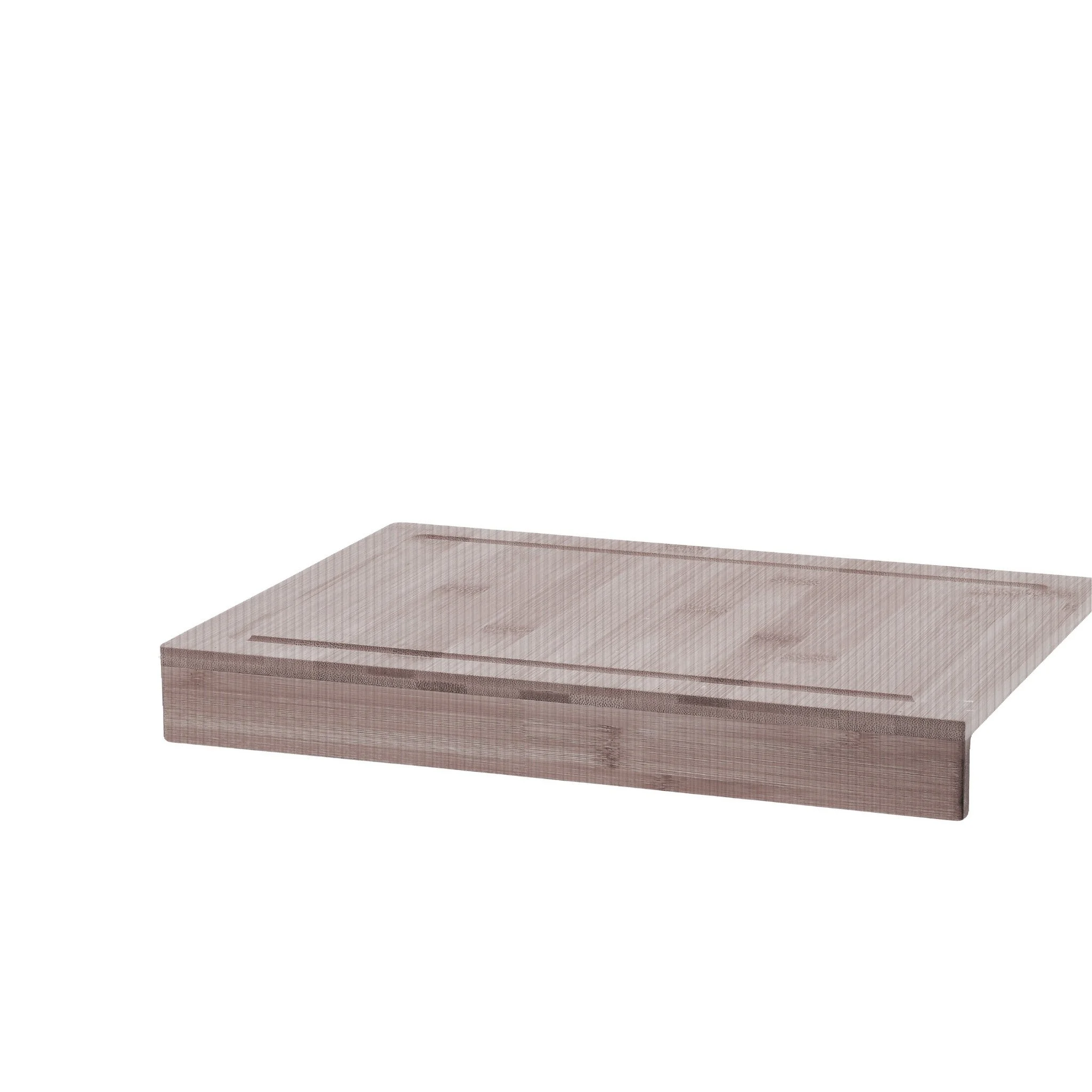 Ad Trend Tagliere Bamboo con Bordo 35 x 25 Cm H 5 Cm
