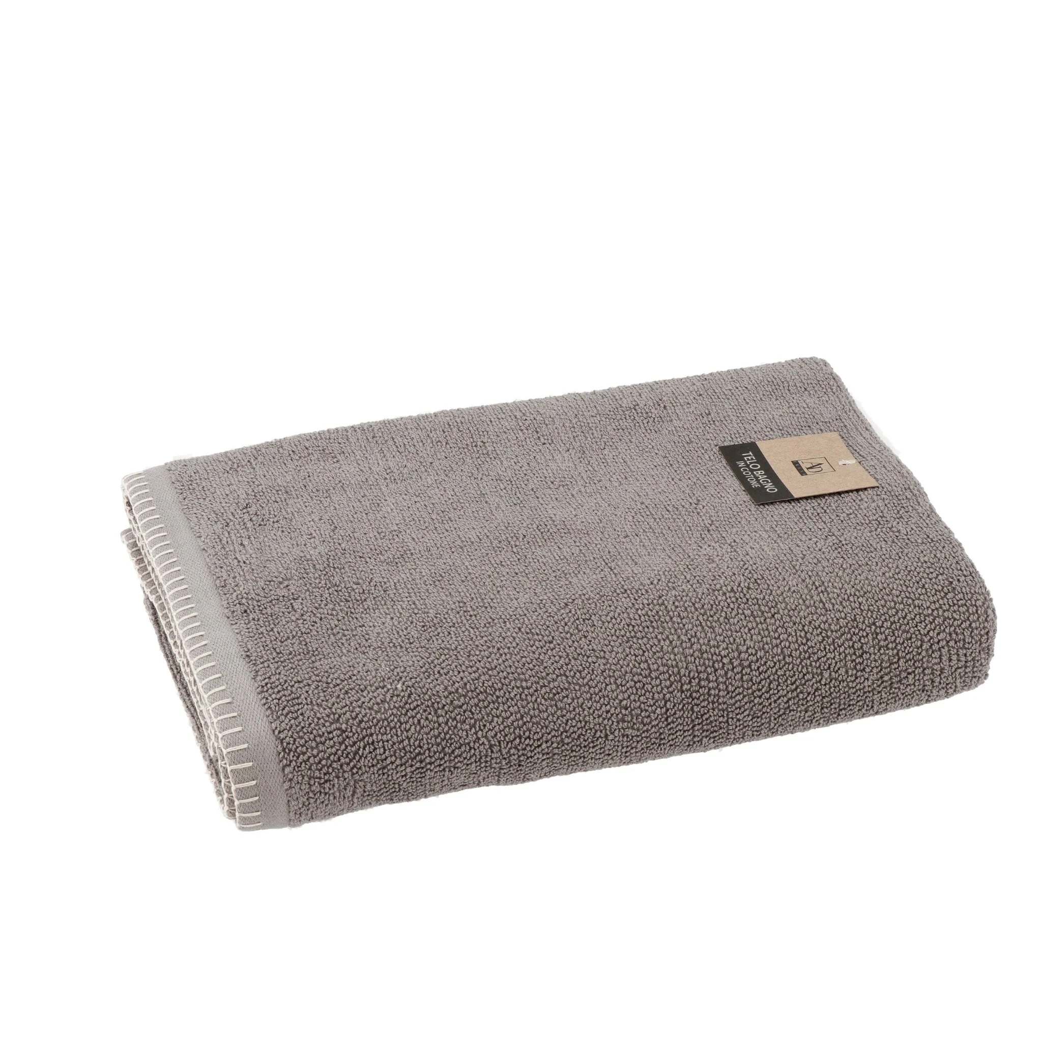 Ad Trend Telo Bagno Rob 90 x 140 Cm Grigio