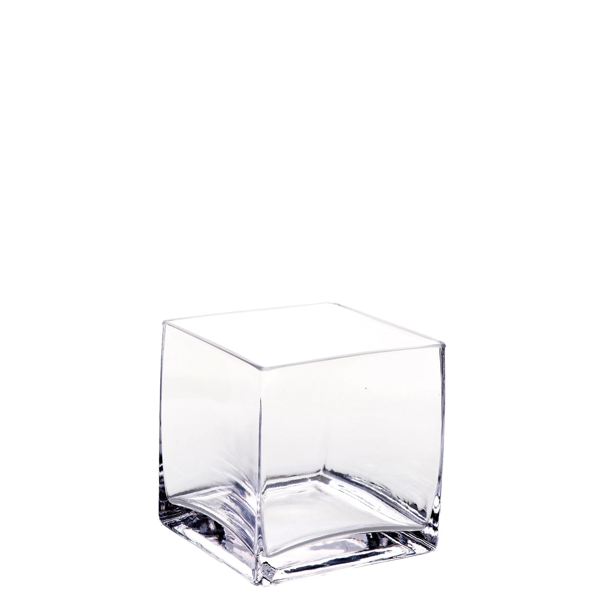 Ad Trend Vaso in Vetro Decorativo 12,5 x 12,5 Cm H 12 Cm – Design Moderno