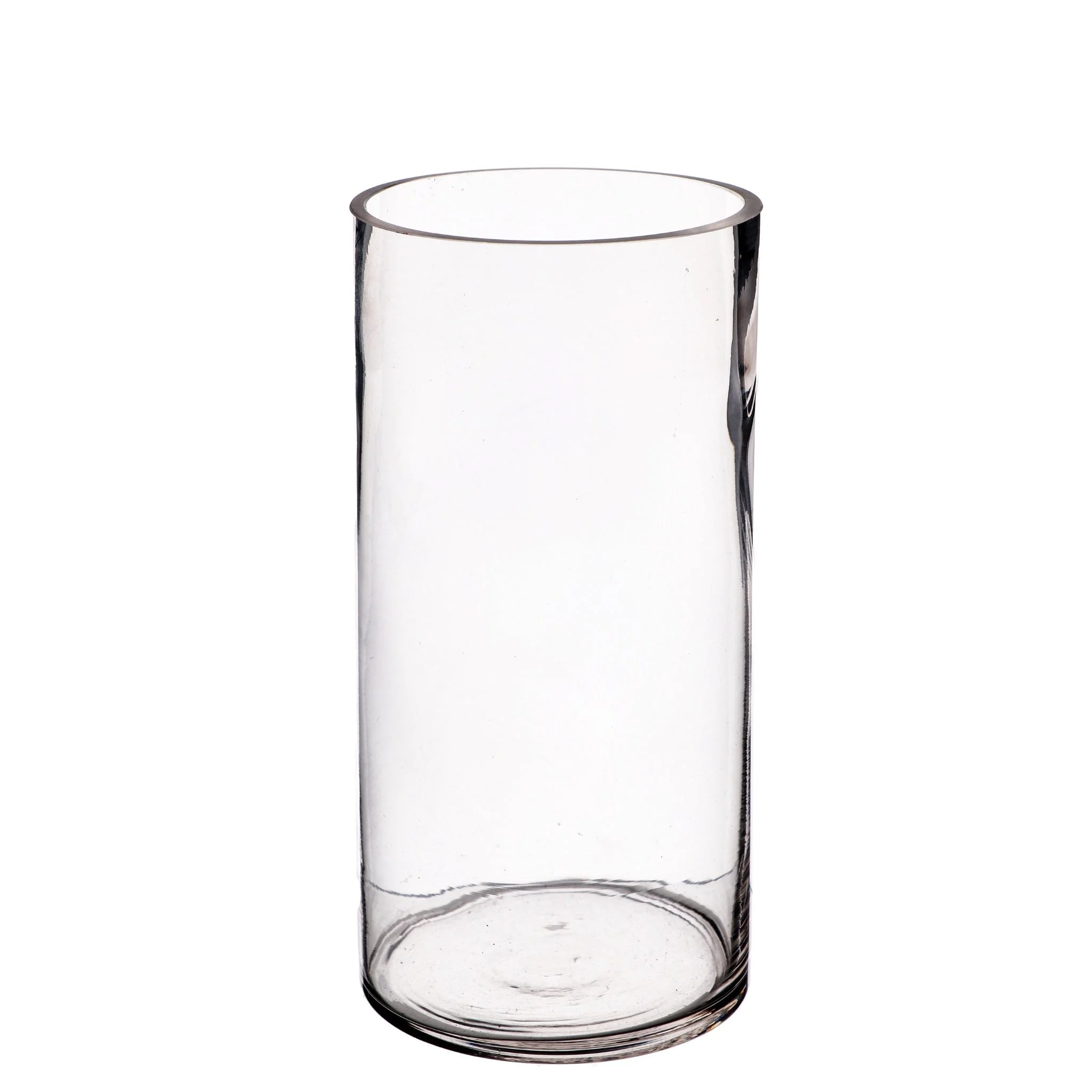 Ad Trend Vaso in Vetro Decorativo D 12,5 Cm H 25 Cm – Vaso Alto per Fiori e Arredo