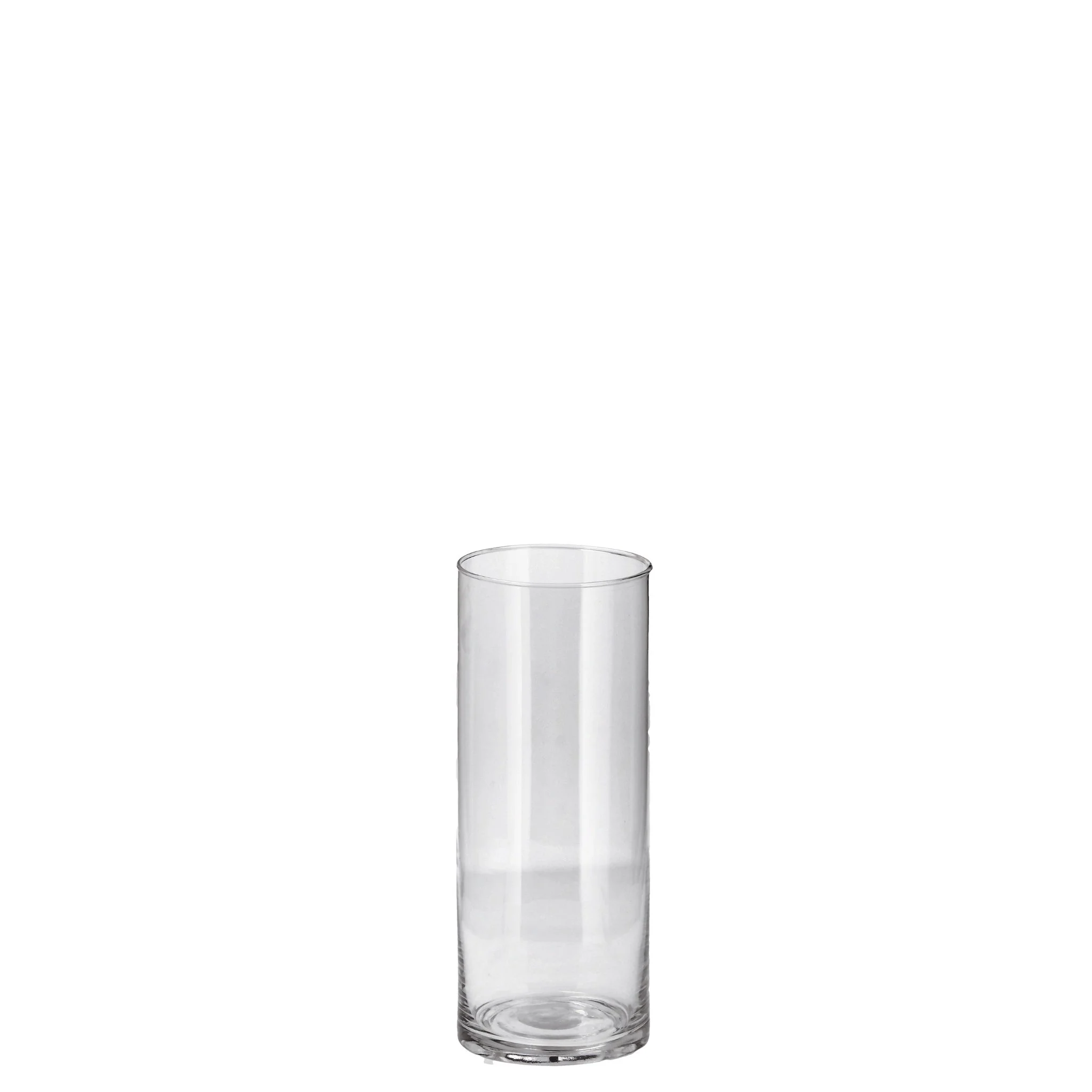 Ad Trend Vaso in Vetro Lyon D 12 Cm H 30 Cm – Vaso Decorativo Moderno per Fiori e Arredo Casa