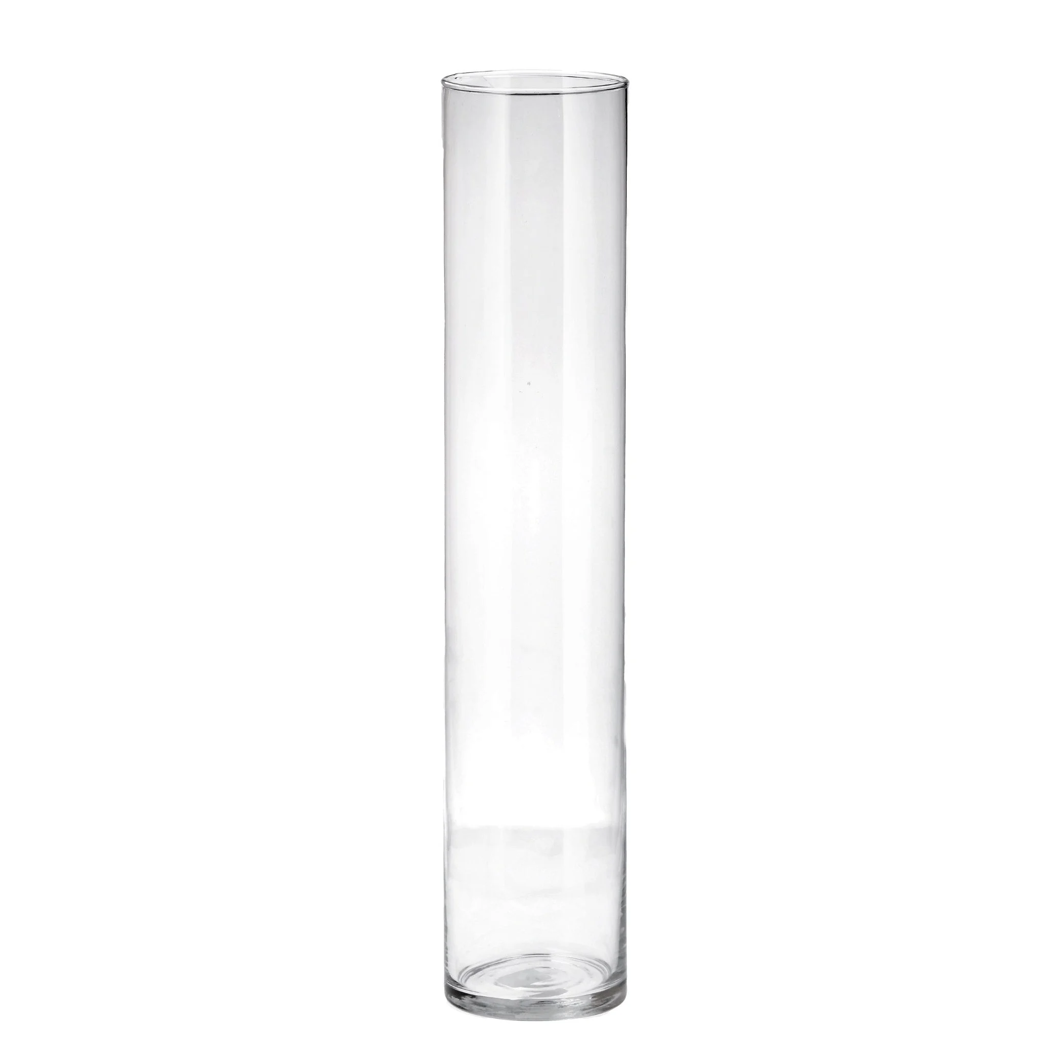 Ad Trend Vaso in Vetro Lyon D 12 Cm H 60 Cm – Vaso Decorativo Moderno per Fiori e Arredo Casa