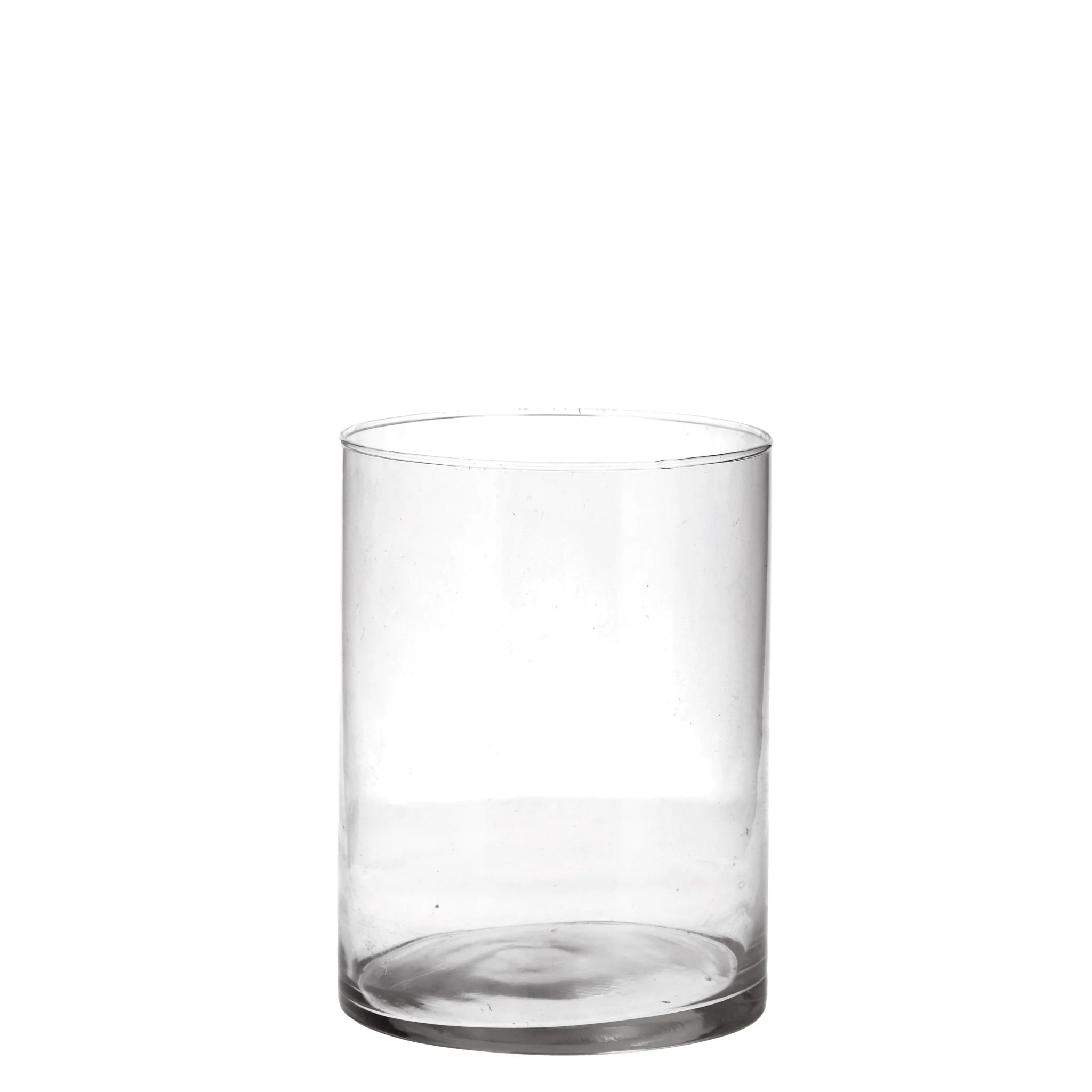 Ad Trend Vaso in Vetro Lyon D 15 Cm H 20 Cm – Vaso Decorativo Moderno per Fiori e Arredo Casa