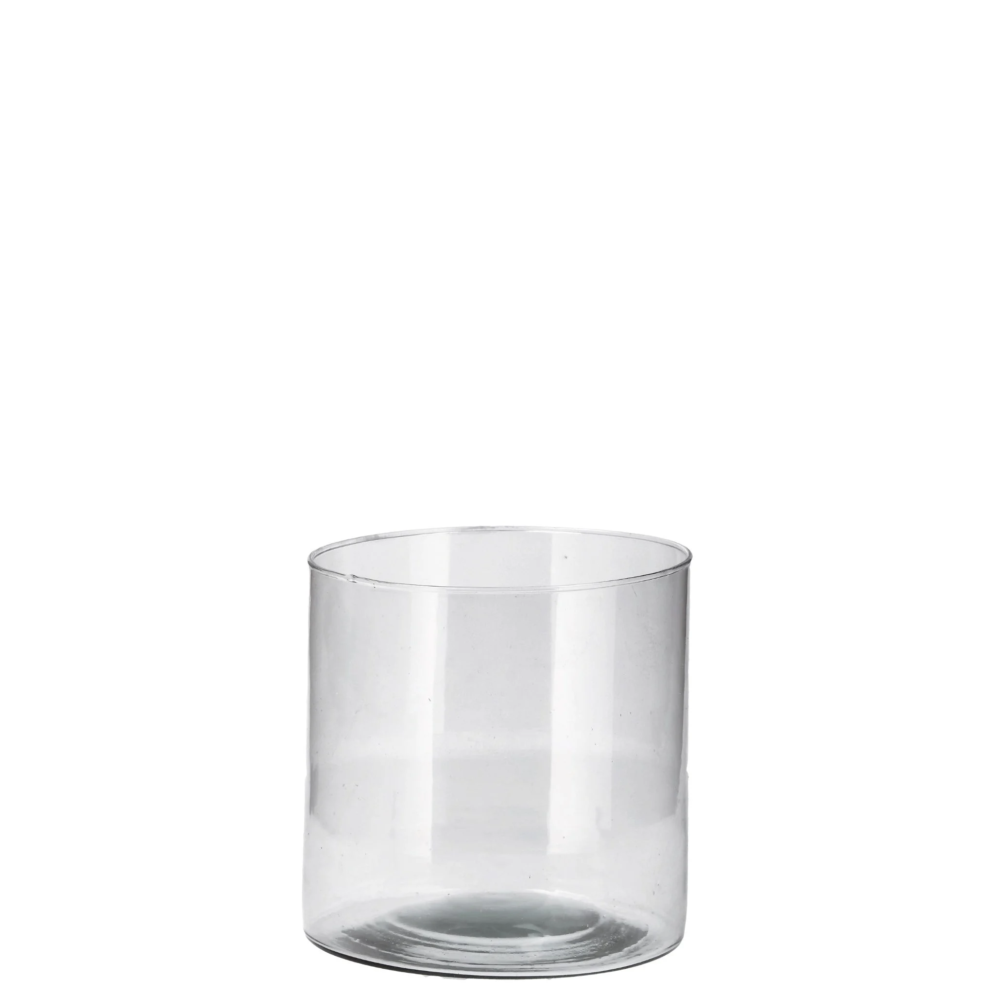 Ad Trend Vaso in Vetro Lyon D 19 Cm H 20 Cm – Vaso Decorativo Moderno per Fiori e Arredo Casa