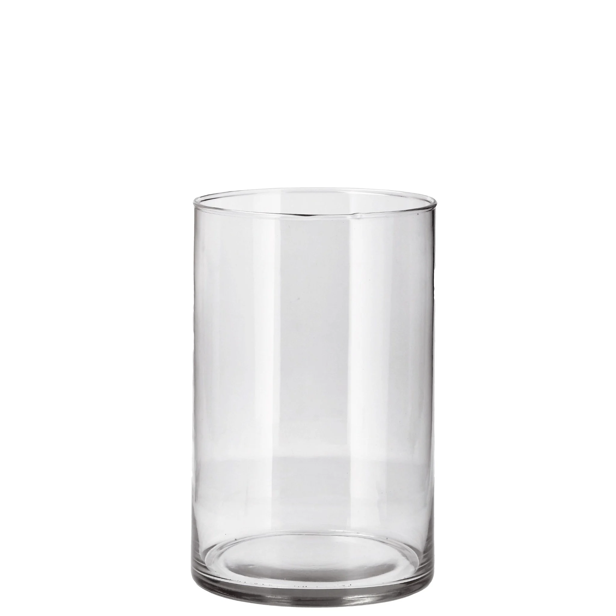 Ad Trend Vaso in Vetro Lyon D 19 Cm H 30 Cm – Vaso Decorativo Moderno per Fiori e Arredo Casa