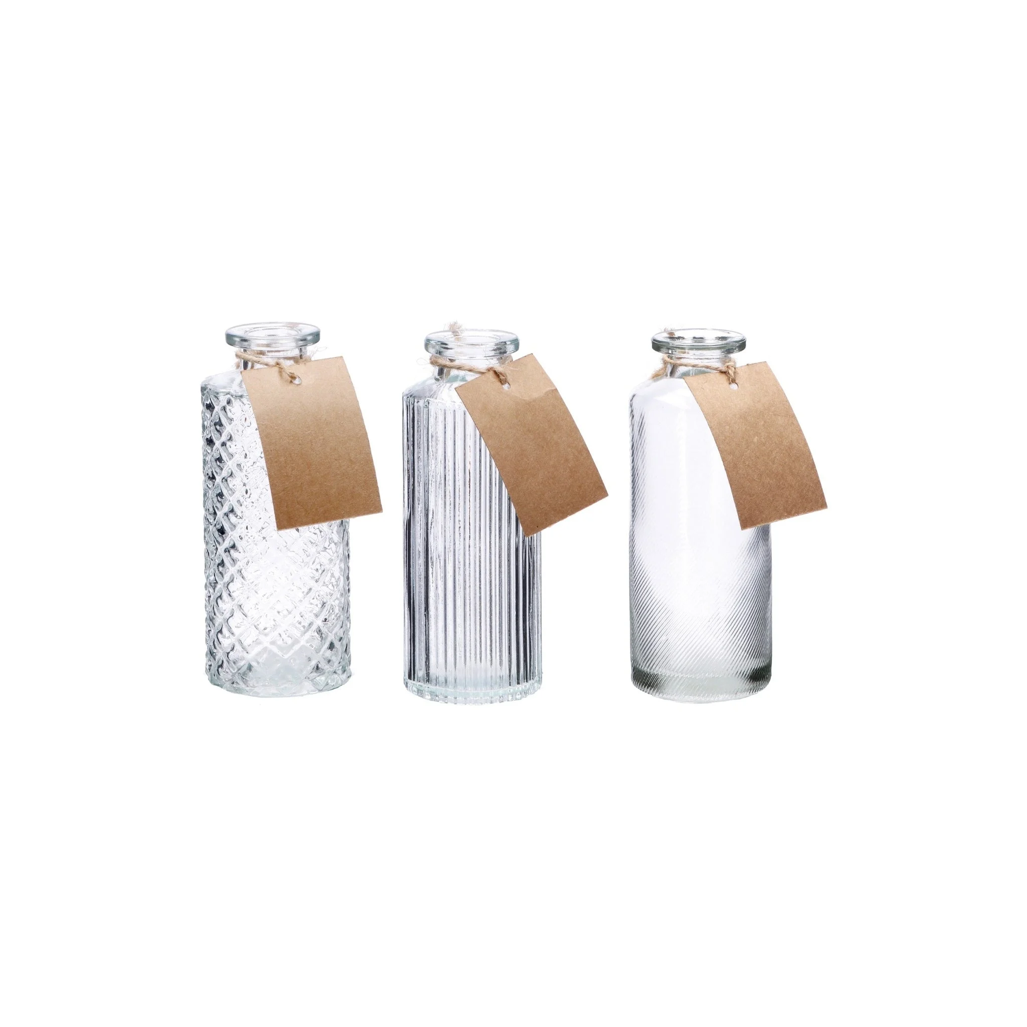 Ad Trend Vaso Vetro Ass. D 5,5 Cm H 13 Cm Trasparente 1 Pz