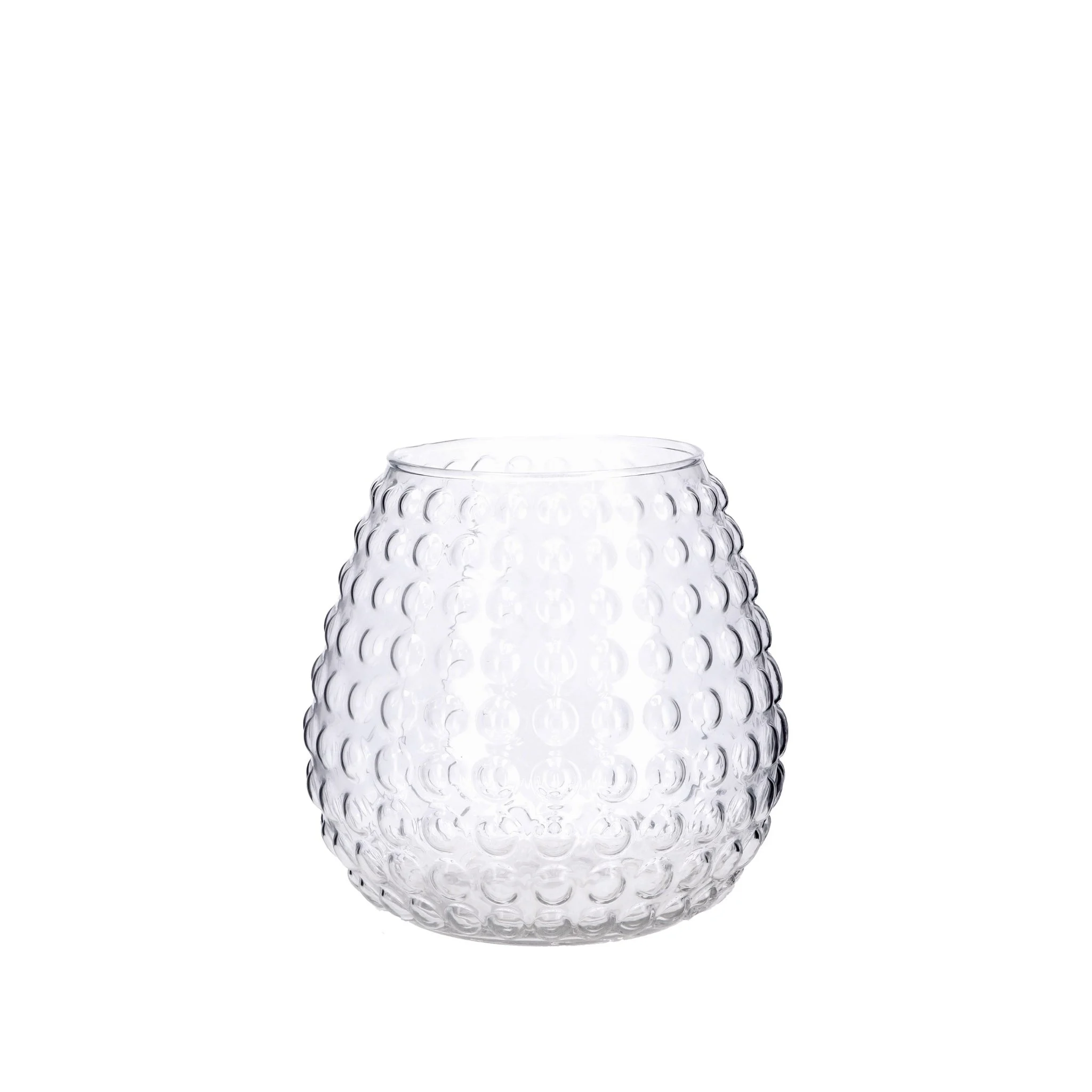 Ad Trend Vaso Vetro Mills D. 25 Cm H 24 Cm – Vaso Decorativo Moderno per Fiori e Arredo Casa