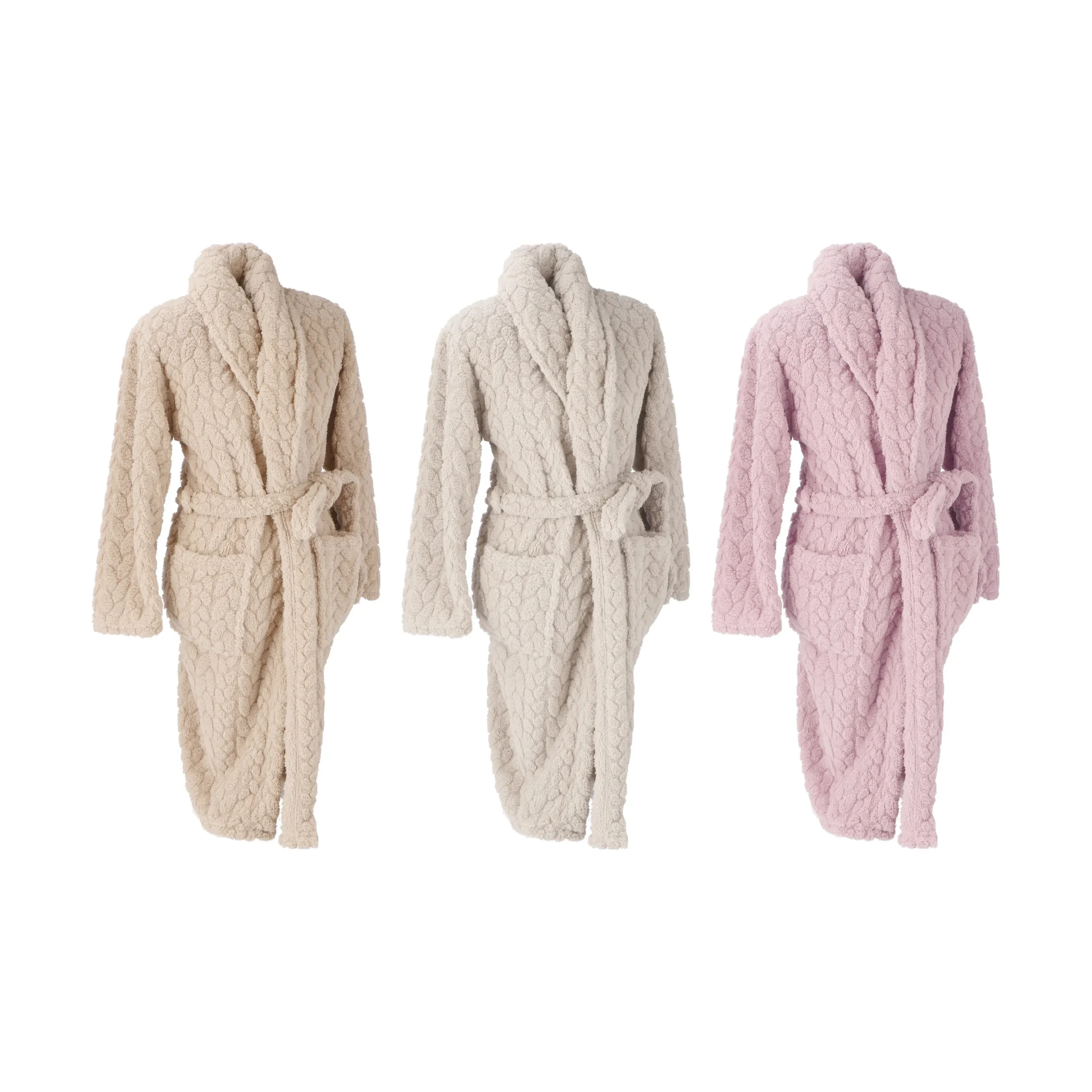 Ad Trend Vestaglia Donna in Pile 240 gr Morbida con Cintura – Taglia S/M/L Colori Assortiti 1 Pz