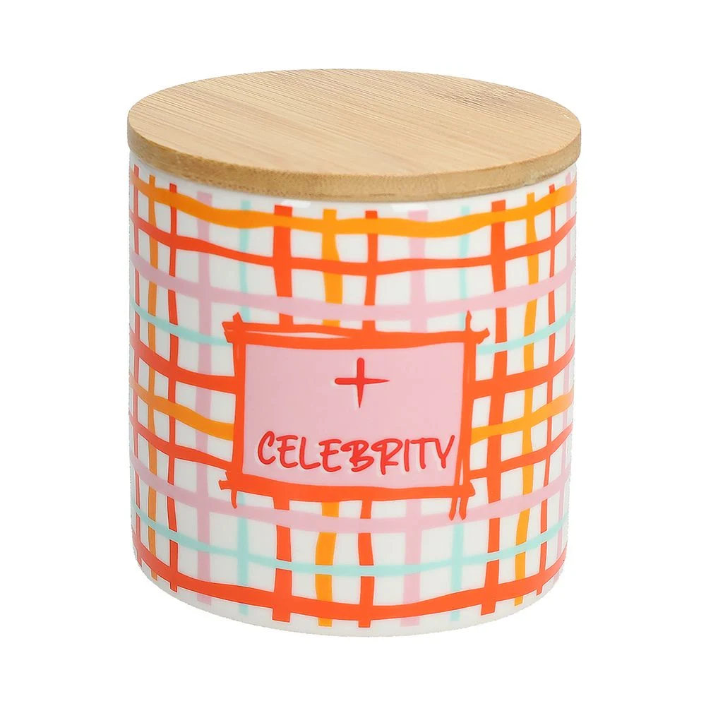Tognana Barattolo Celebrity Good Vibes 500 Cc New Bone China Multicolor