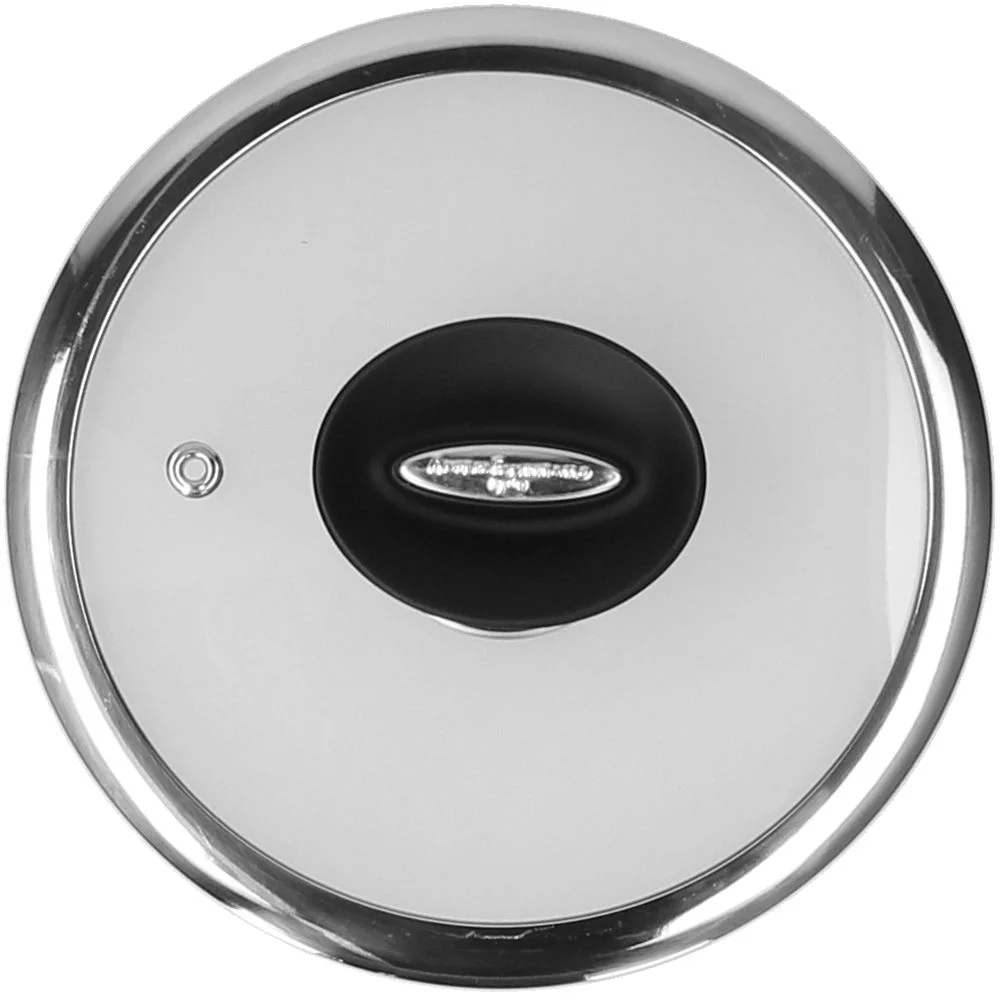 Tognana Coperchio con Foro in Vetro Trasparente D 20 Cm Linea Luxury Design