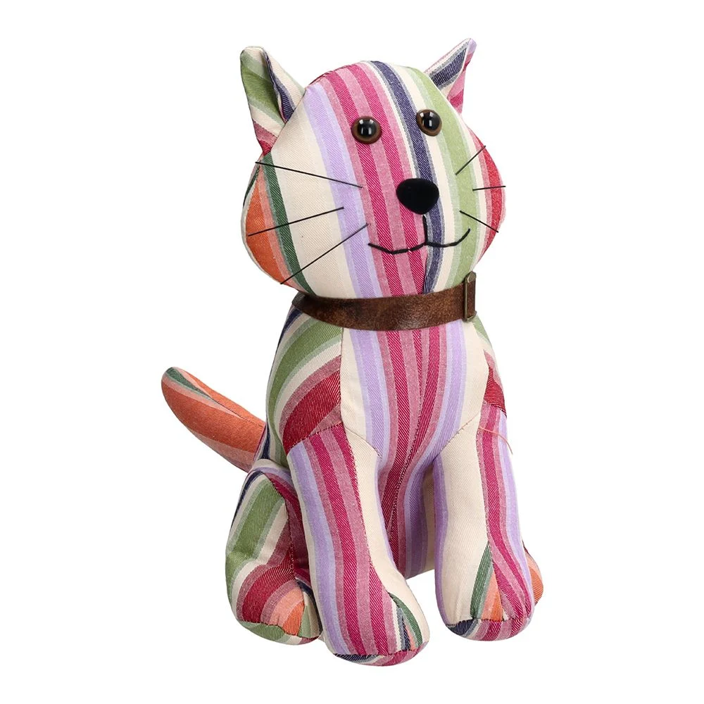 Tognana Fermaporta Gatto Urban Pets H 28 Cm Bianco Multicolor