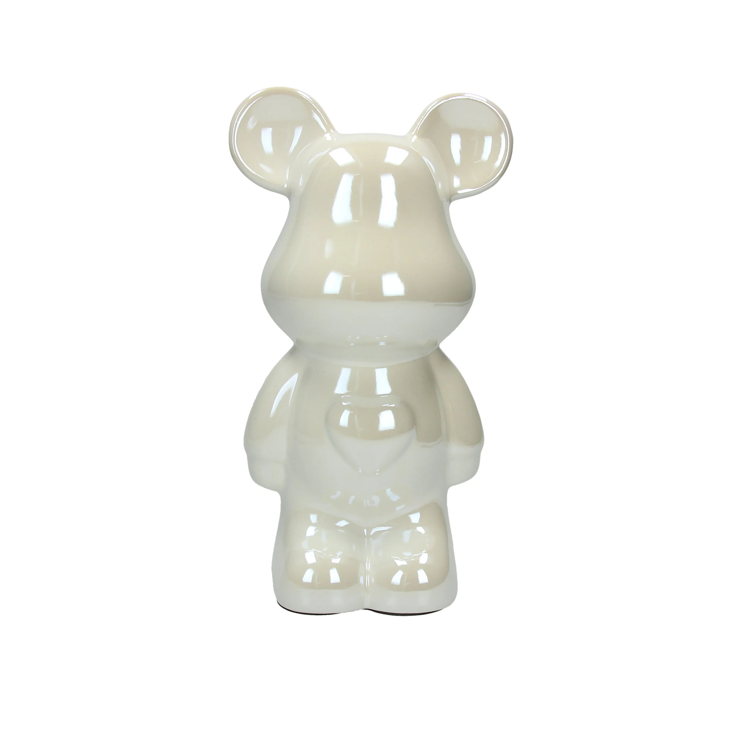 Tognana Orso Salvadanaio Home Decor Bear H 27 Cm Ceramica Bianco