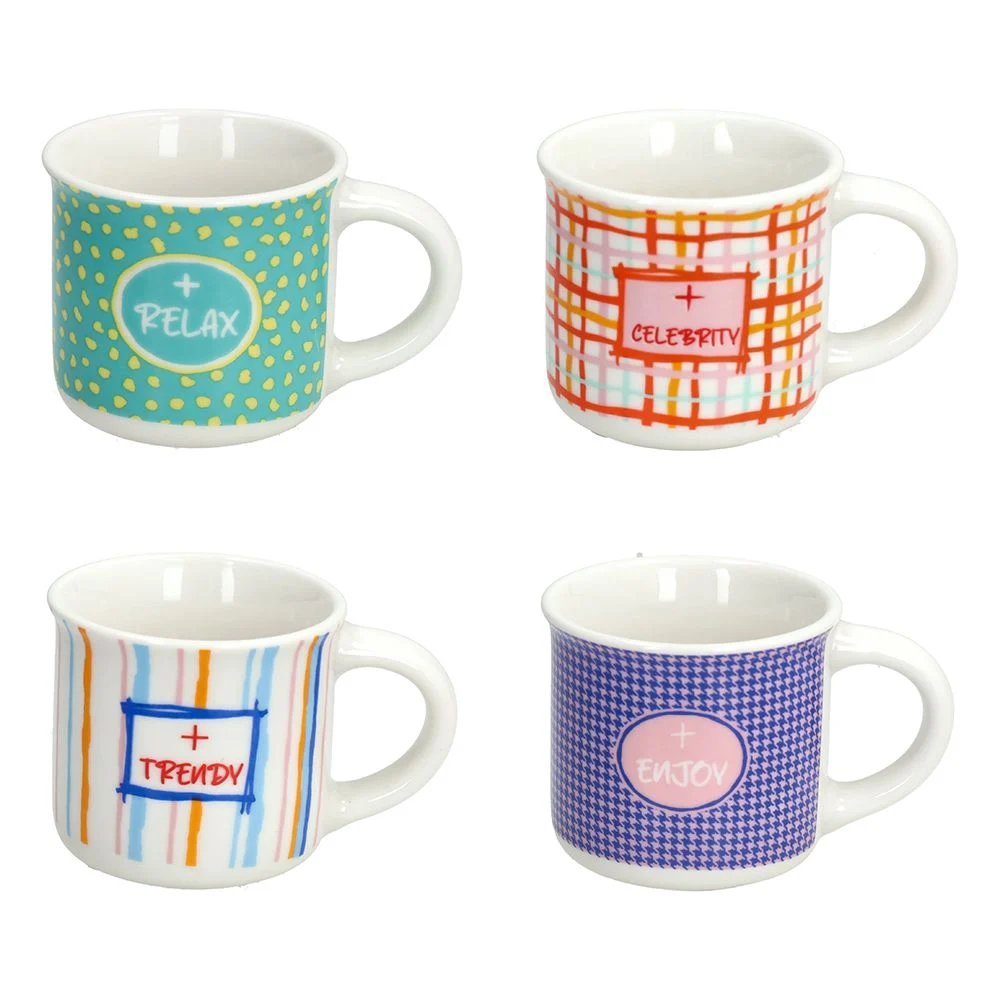 immagine-1-tognana-tognana-set-4-tazze-caffe-good-vibes-65-cc-senza-piatto-new-bone-china-multicolor-ean-8056444538557.webp Tognana Set 4 Tazze Caffé Good Vibes 65 Cc Senza Piatto New Bone China Multicolor