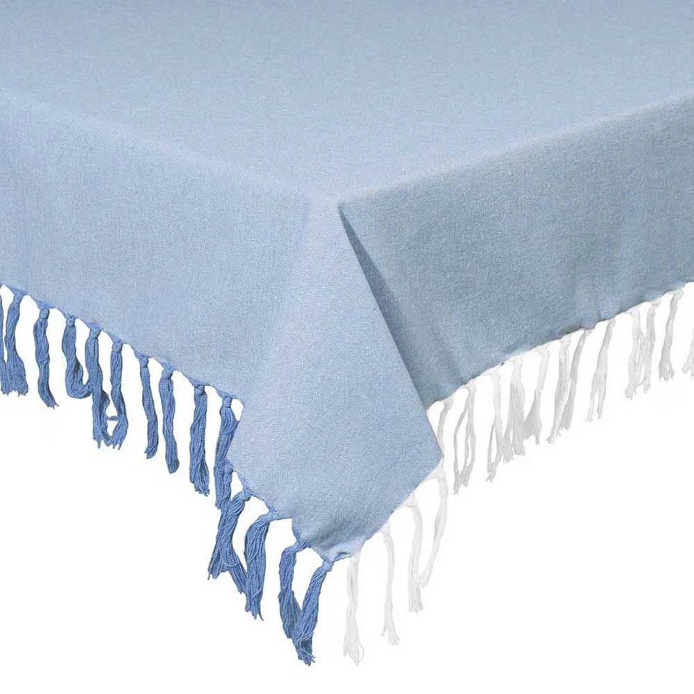 Tognana Tovaglia Chambray Textile 150 x 300 Cm Blu