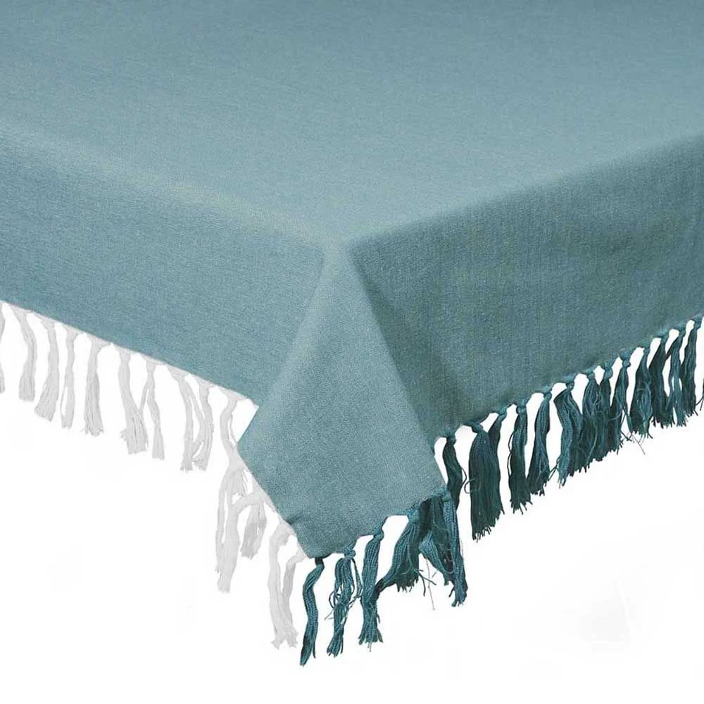 Tognana Tovaglia Chambray Textile 150 x 300 Cm Verde