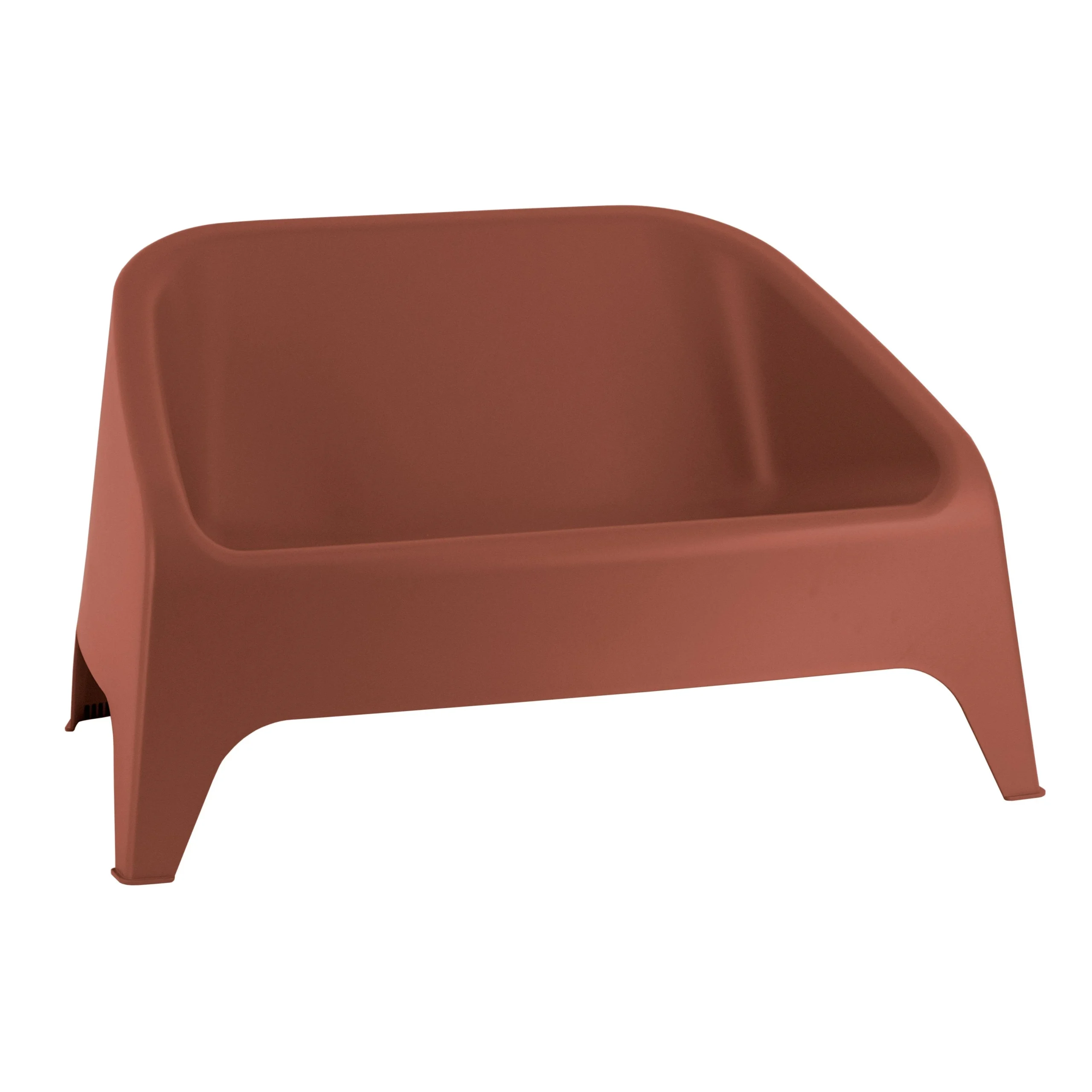 Toomax Divano Matera 2 Posti Terracotta – Divano da Esterno Resistente ai Raggi UV