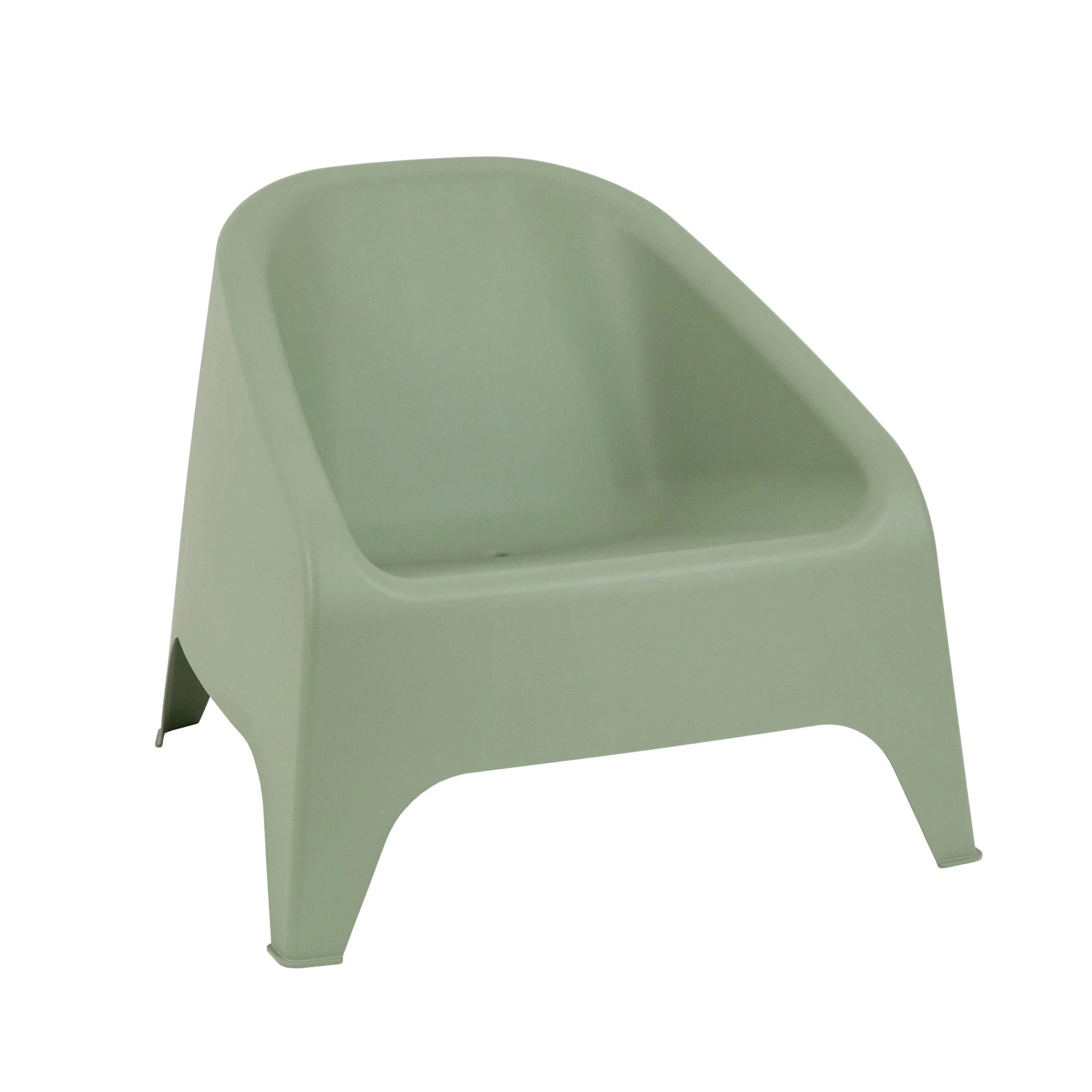 Toomax Poltrona Matera Verde Salvia – Poltrona da Giardino Impilabile Resistente ai Raggi UV