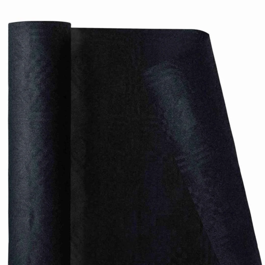 Dopla Tovaglia Rotolo Carta Nero 1,20x7m Monouso