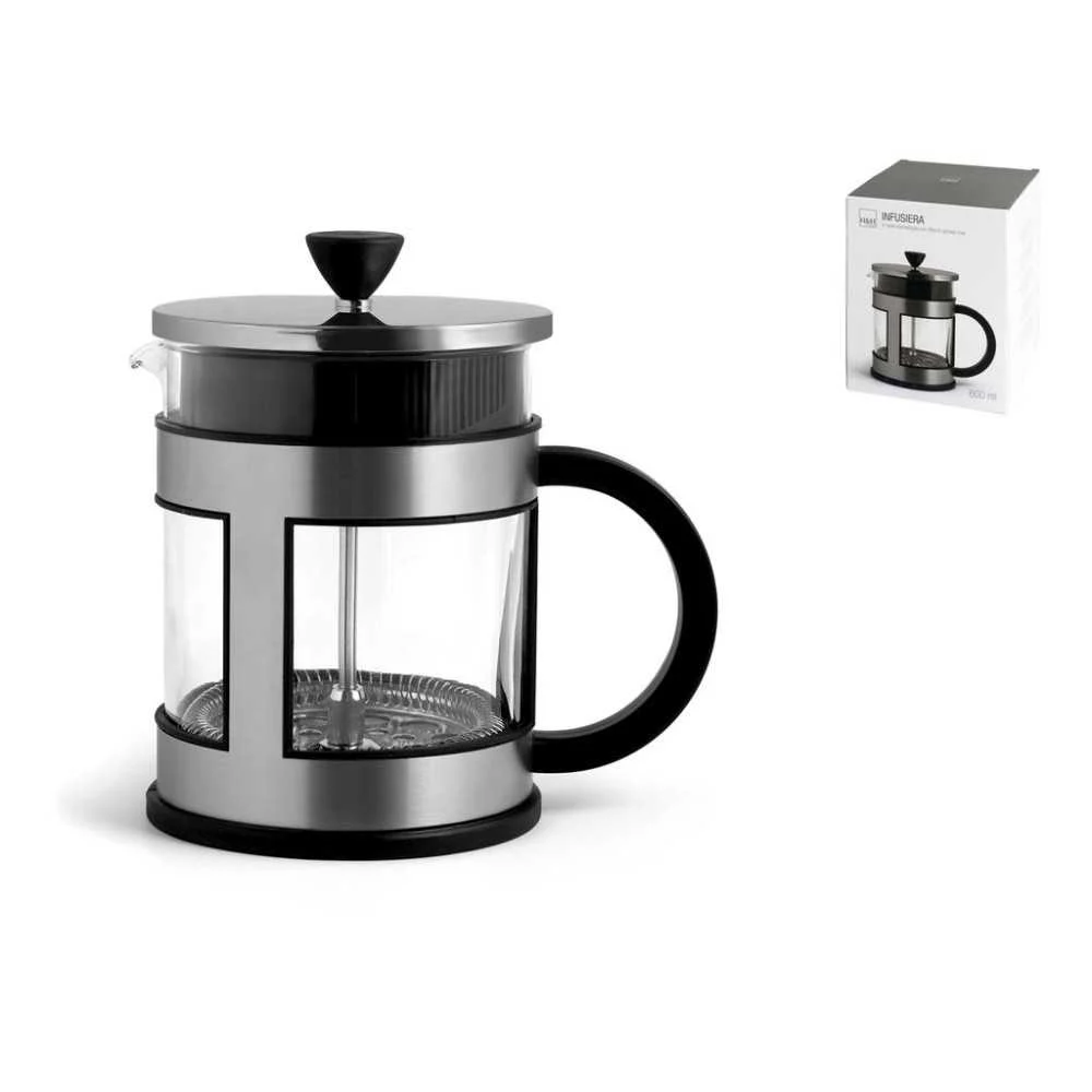 Infusiera Borosilicato in Acciaio 18 10 0,6L