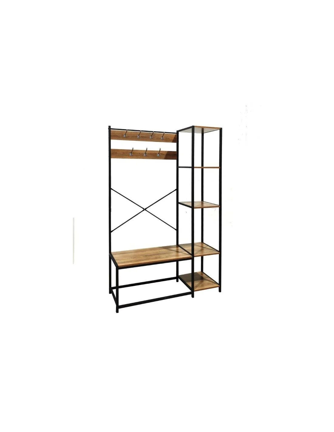 MOBILE INGRESSO INDUSTRIAL 110X40X180H QUERCIA