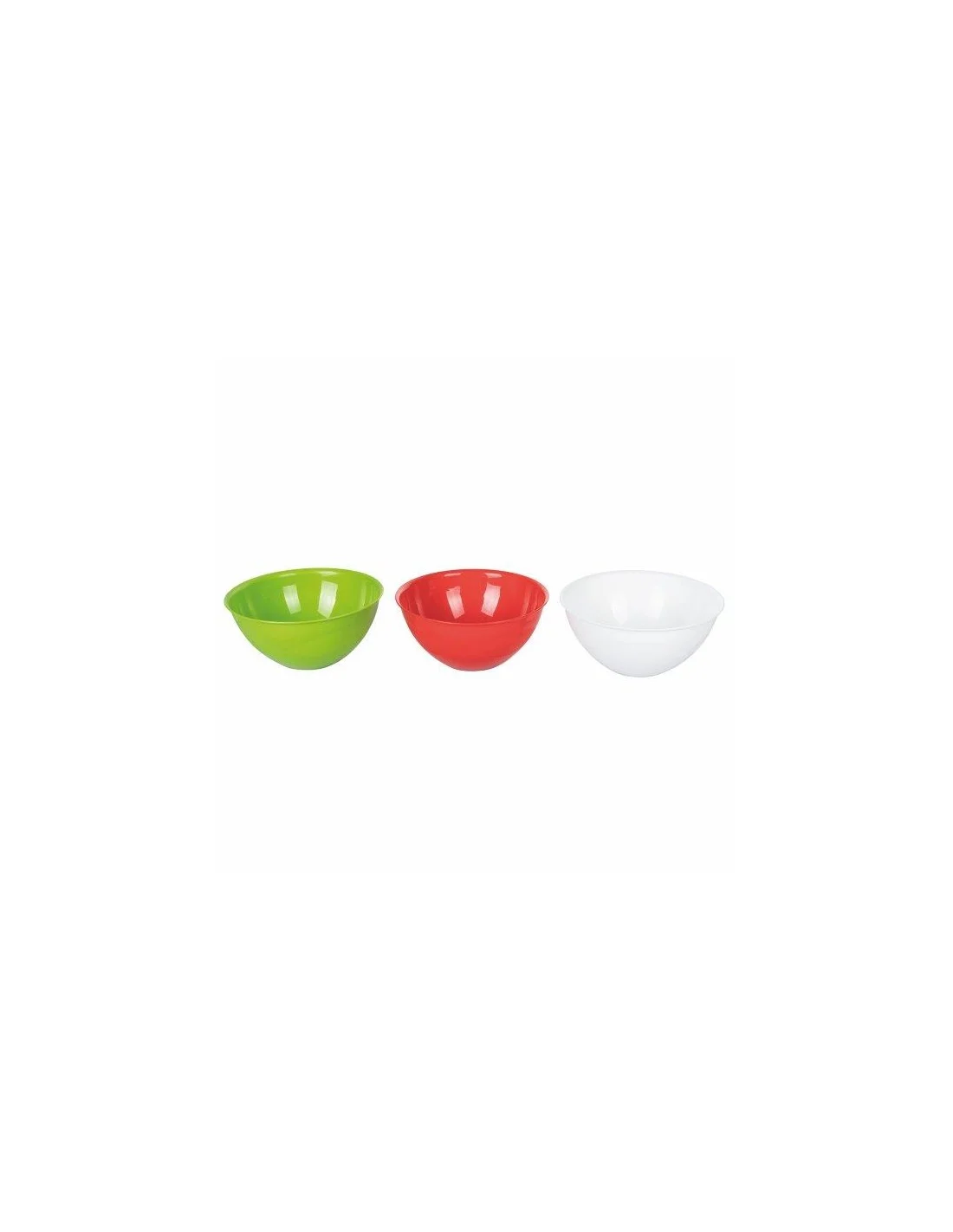 INSALATIERA 28 VERDE/BIANCO/ROSSO