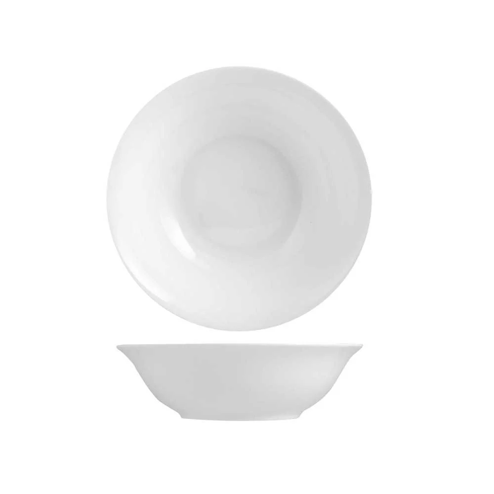 Insalatiera in Porcellana Bone China Ø 23 cm Bianca – Linea Ala