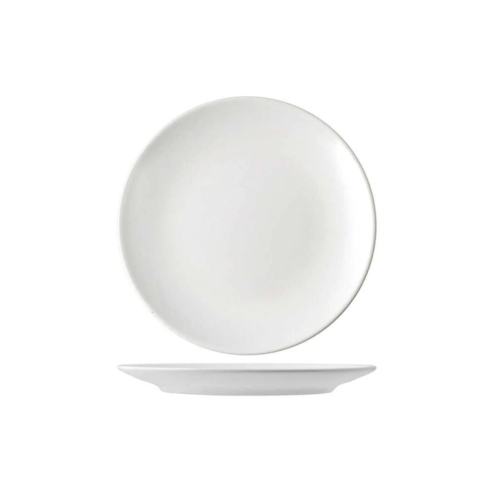 Insalatiera in Stoneware Denver Bianco Ø 22 cm – Finitura Goffrata