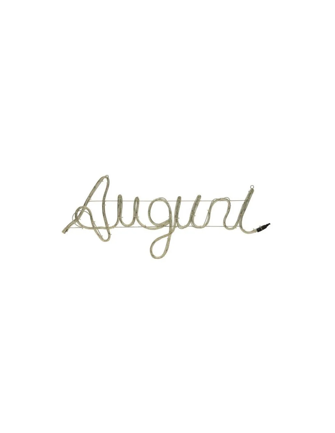 INSEGNA LUMINOSA AUGURI 90x40cm