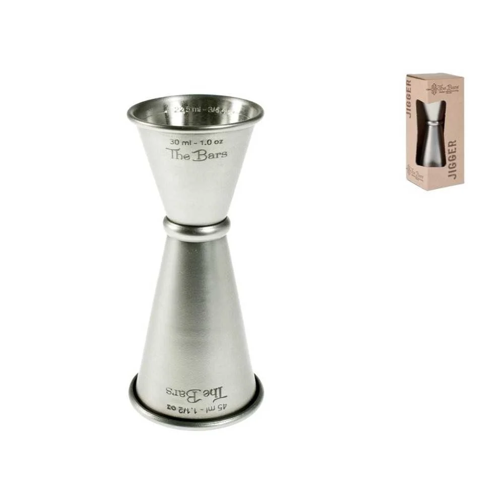 Jigger Vintage The Bars 30 45 ml Inox