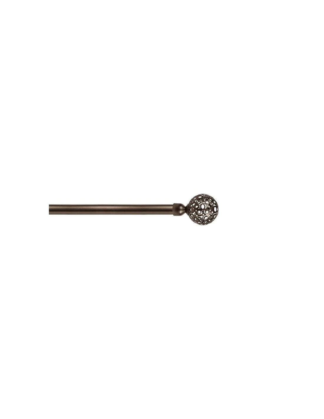 KIT FERRO Ø 20/17 CM.120/210 BRONZO CON SUPPORTI
