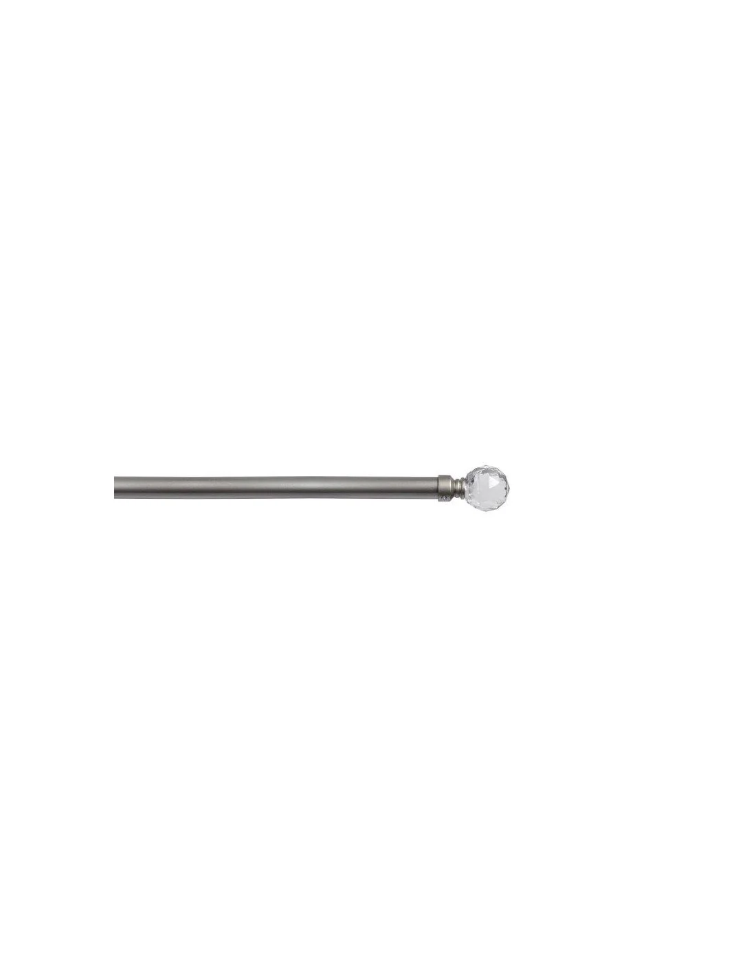 KIT LUCE Ø 20/17 CM.120/210 SATINATO CON SUPPORTI
