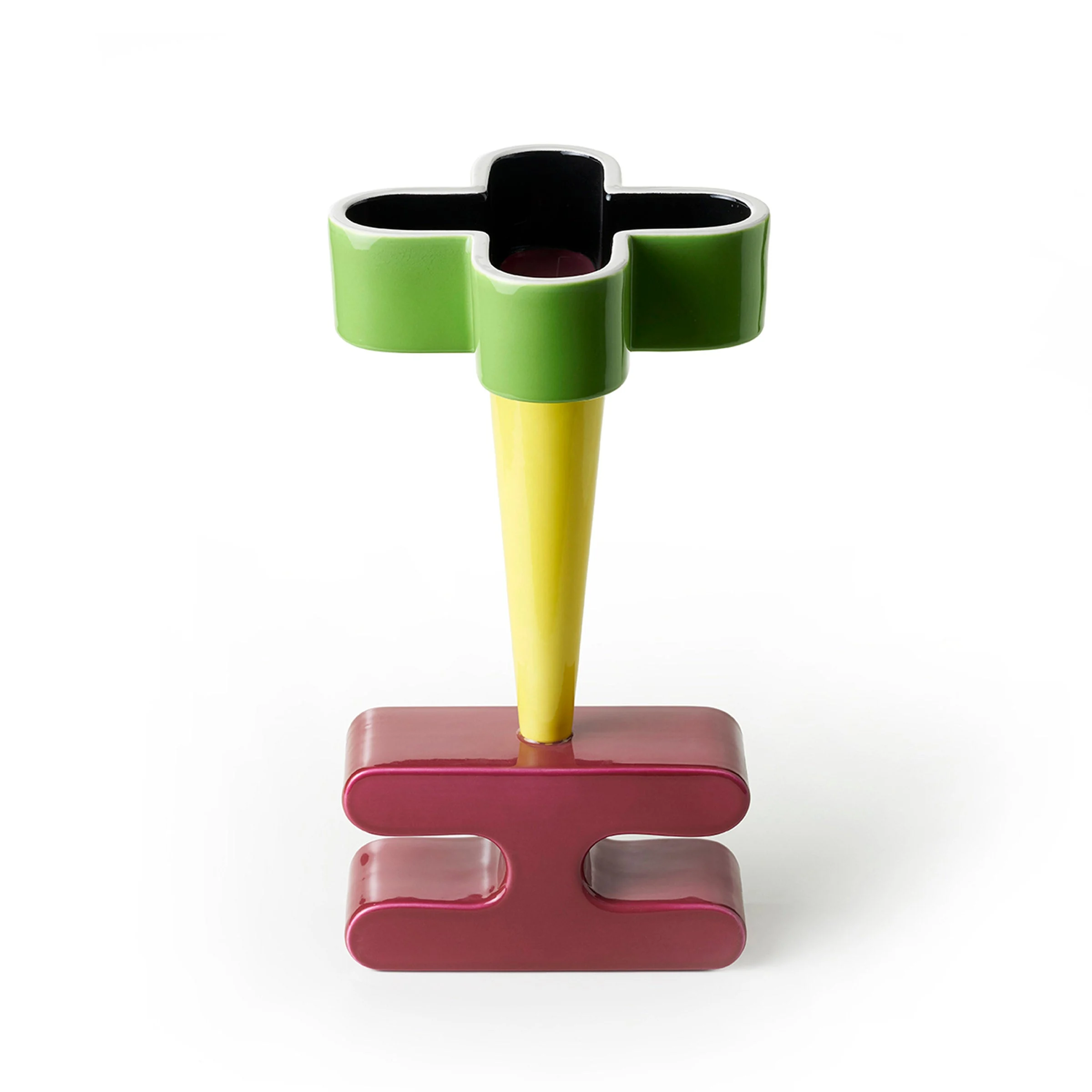 Vaso in Ceramica CROCE GRANDE di Karim Rashid per Bitossi Ceramiche - Edizione Limitata