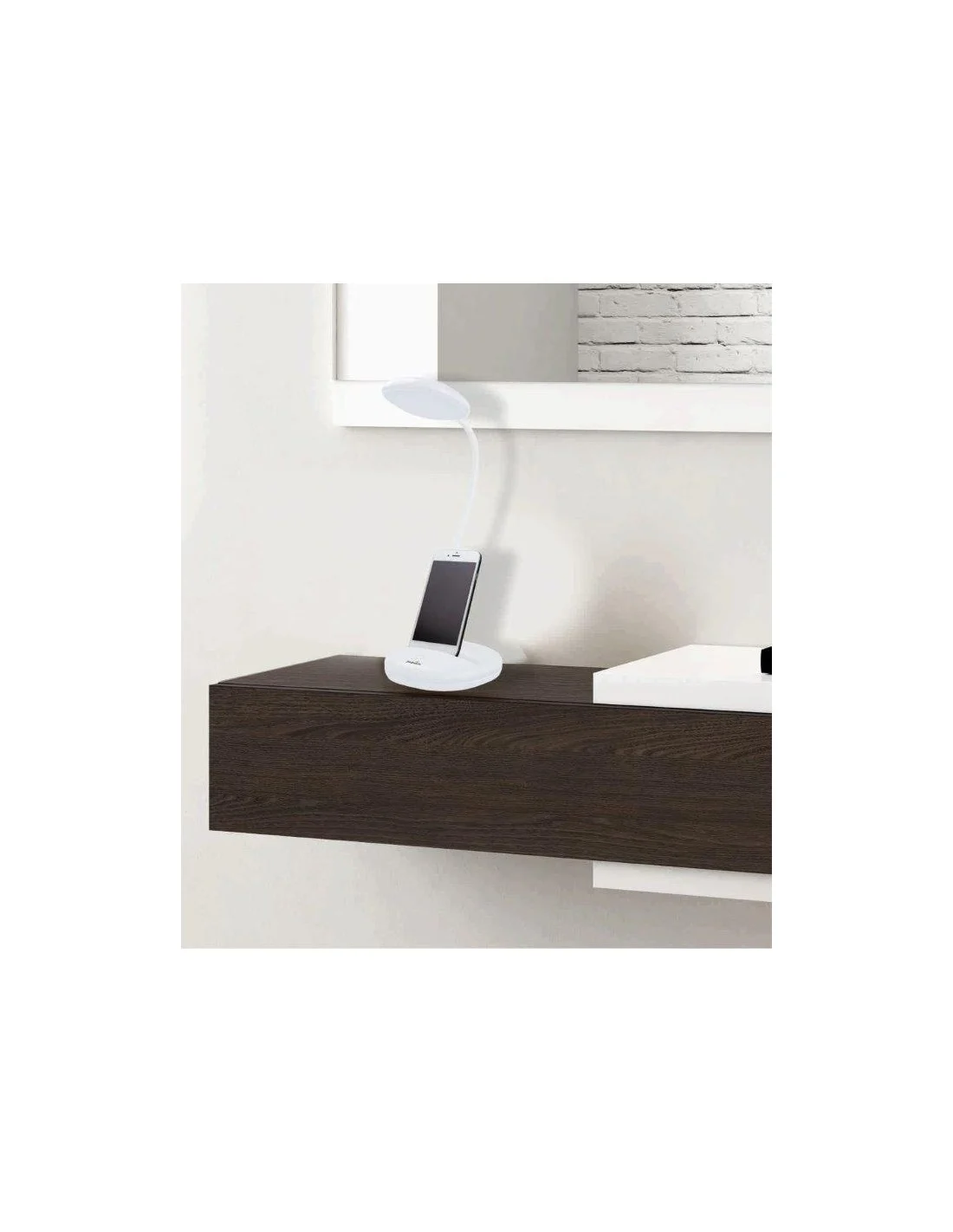 LAMPADA LED CON PORTA CELLULARE CM12X13,5X34