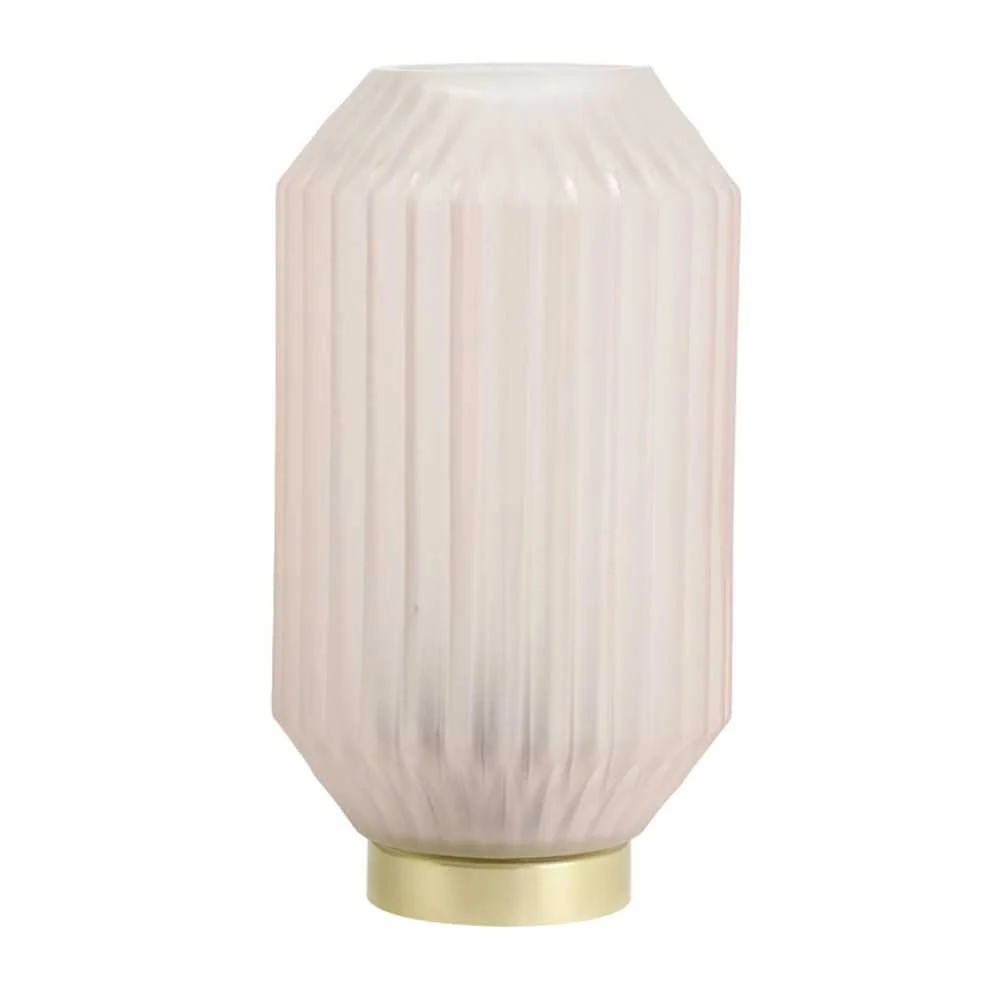 Lampada LED "Ivot" 15x27 cm rosa