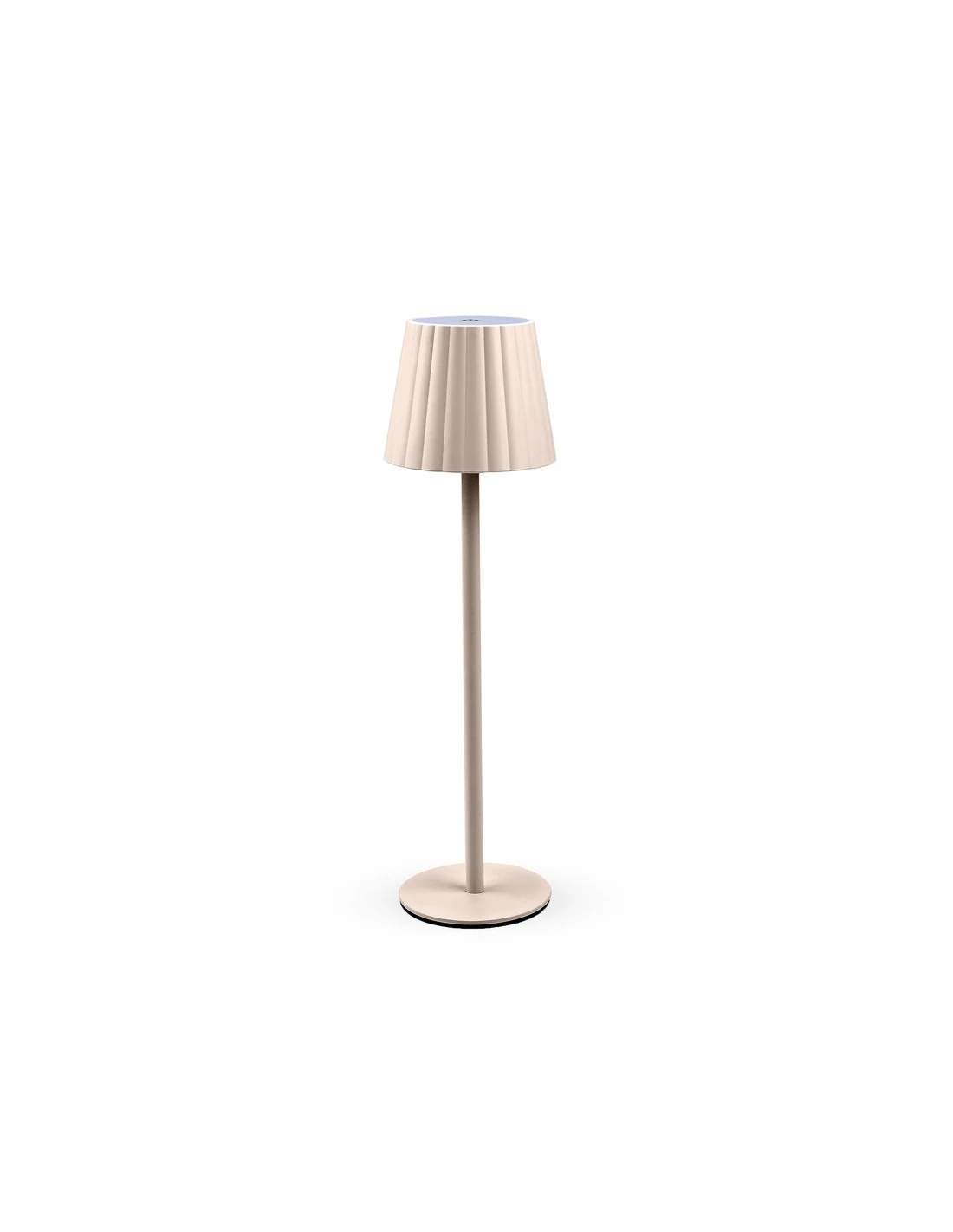 LAMPADA A LED AURORA H 38 CM. BEIGE
