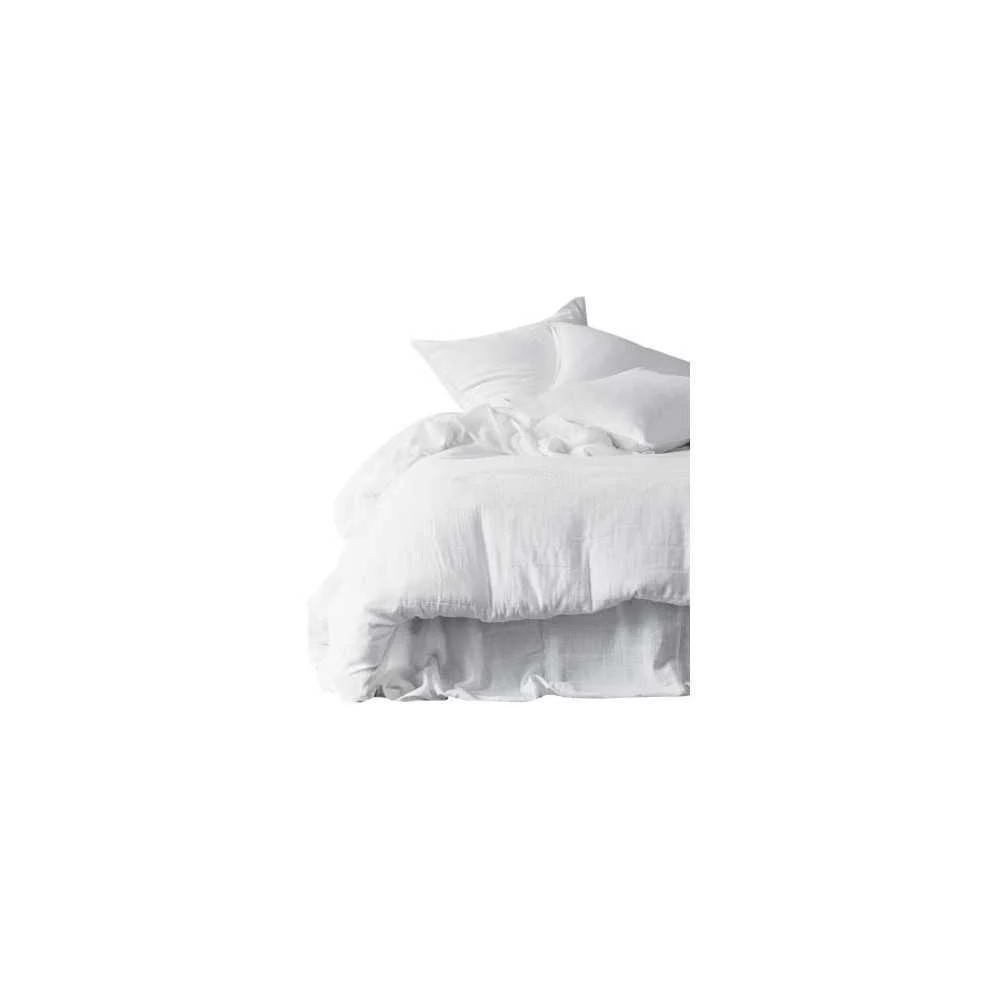 Lenzuolo con Angoli 140x200 Voile Bianco – Leggerezza ed Eleganza