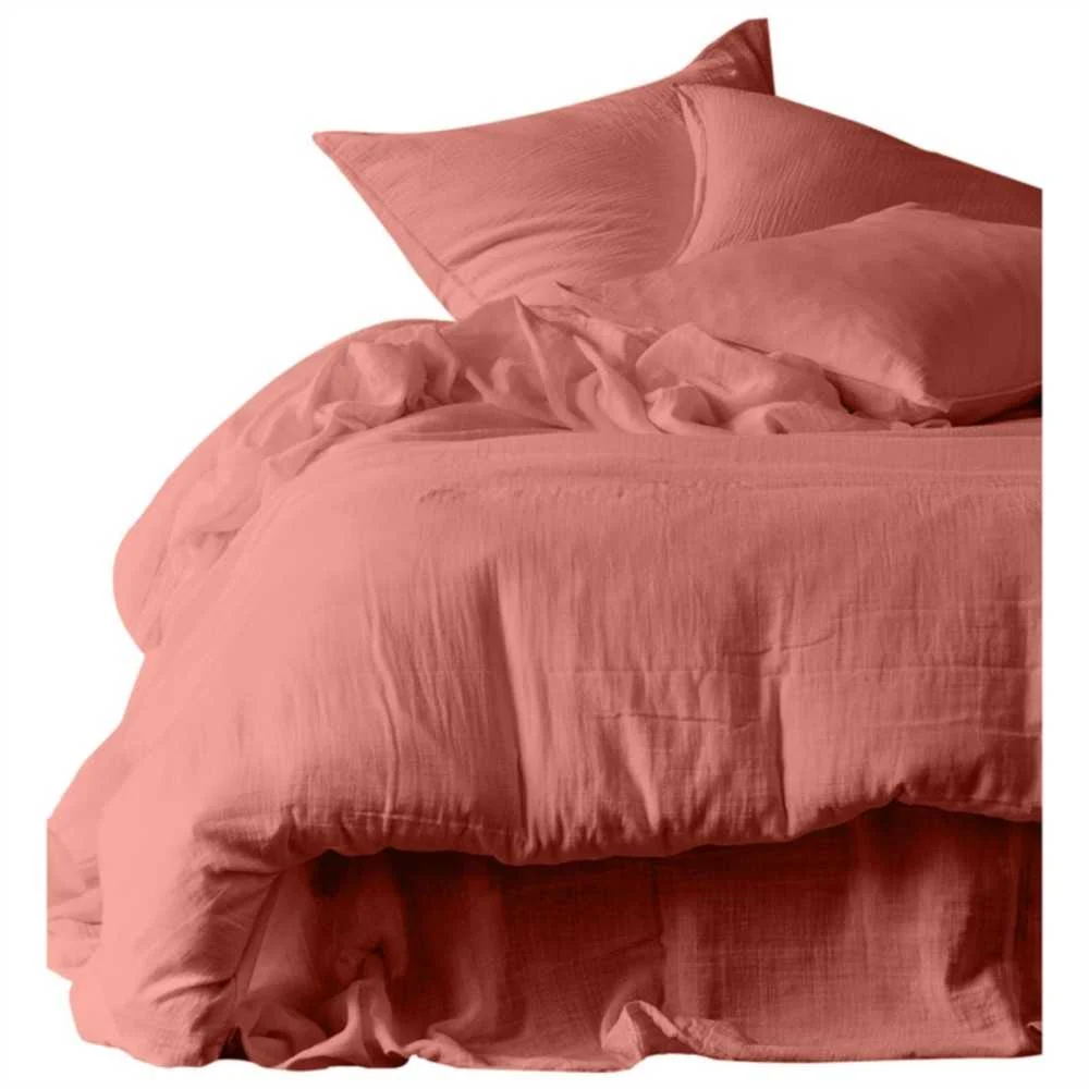Lenzuolo matrimoniale 270x300 cm rosa delicato – Dili Bois de Rose